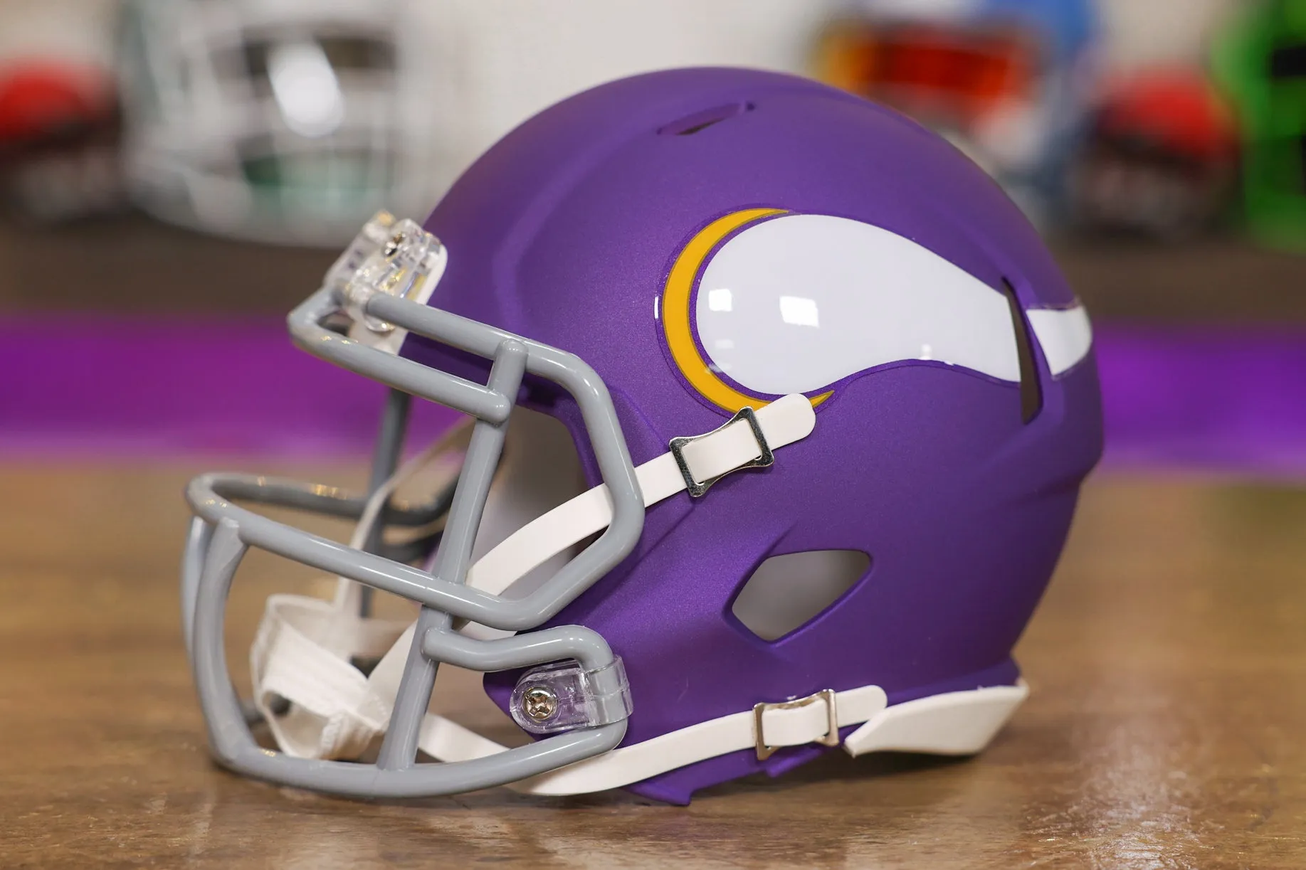 Minnesota Vikings Riddell Speed Mini Helmet - Tribute Alternate