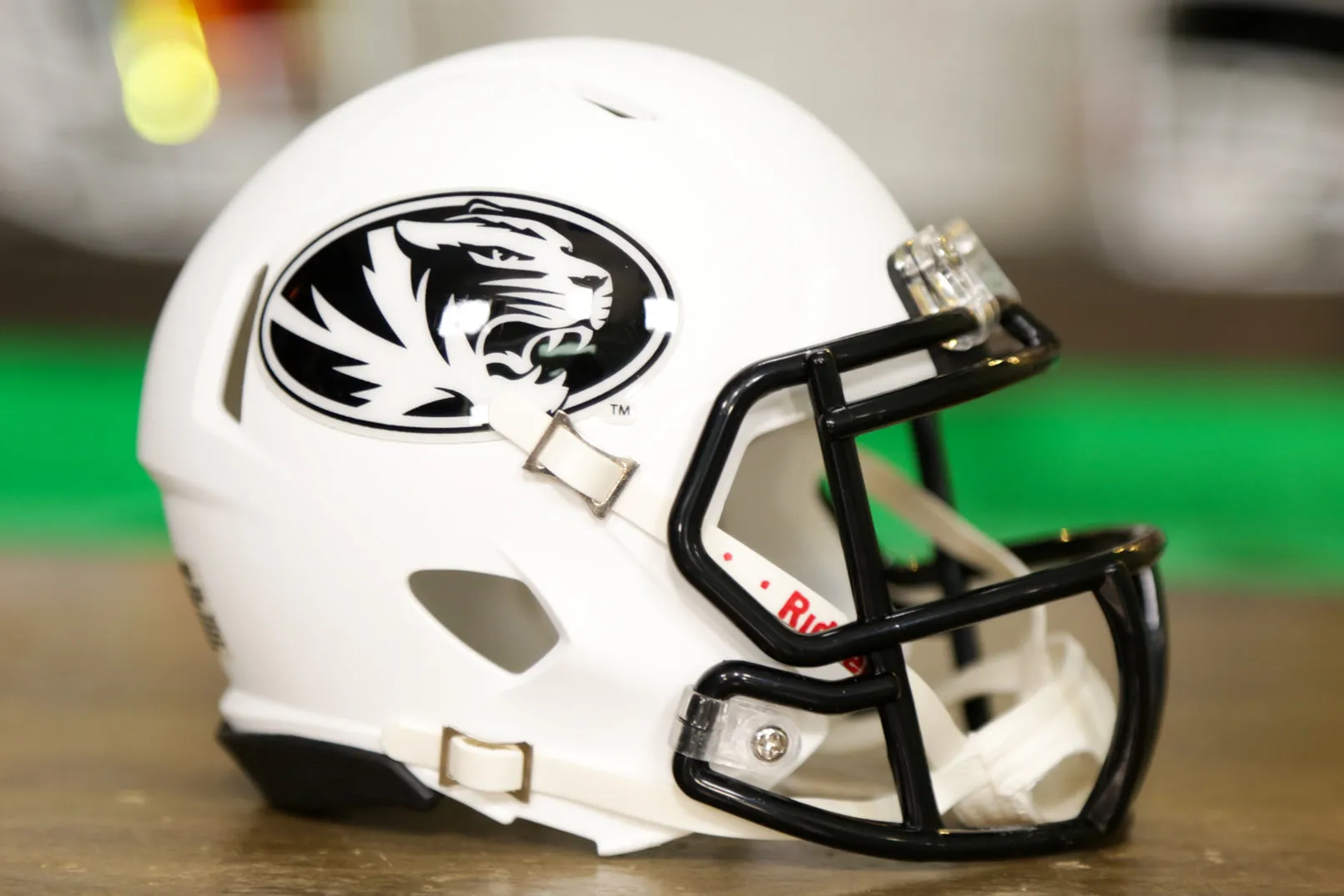 Missouri Tigers Riddell Speed Mini Helmet - Flat White