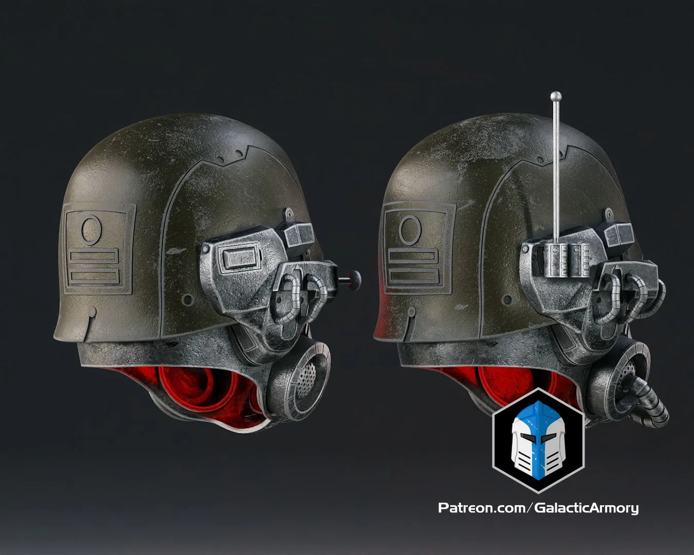 NCR Ranger Advanced and Elite Helmets - 3D Print Files