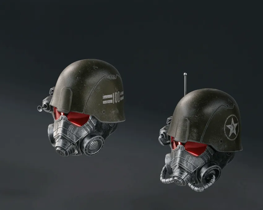 NCR Ranger Advanced and Elite Helmets - 3D Print Files