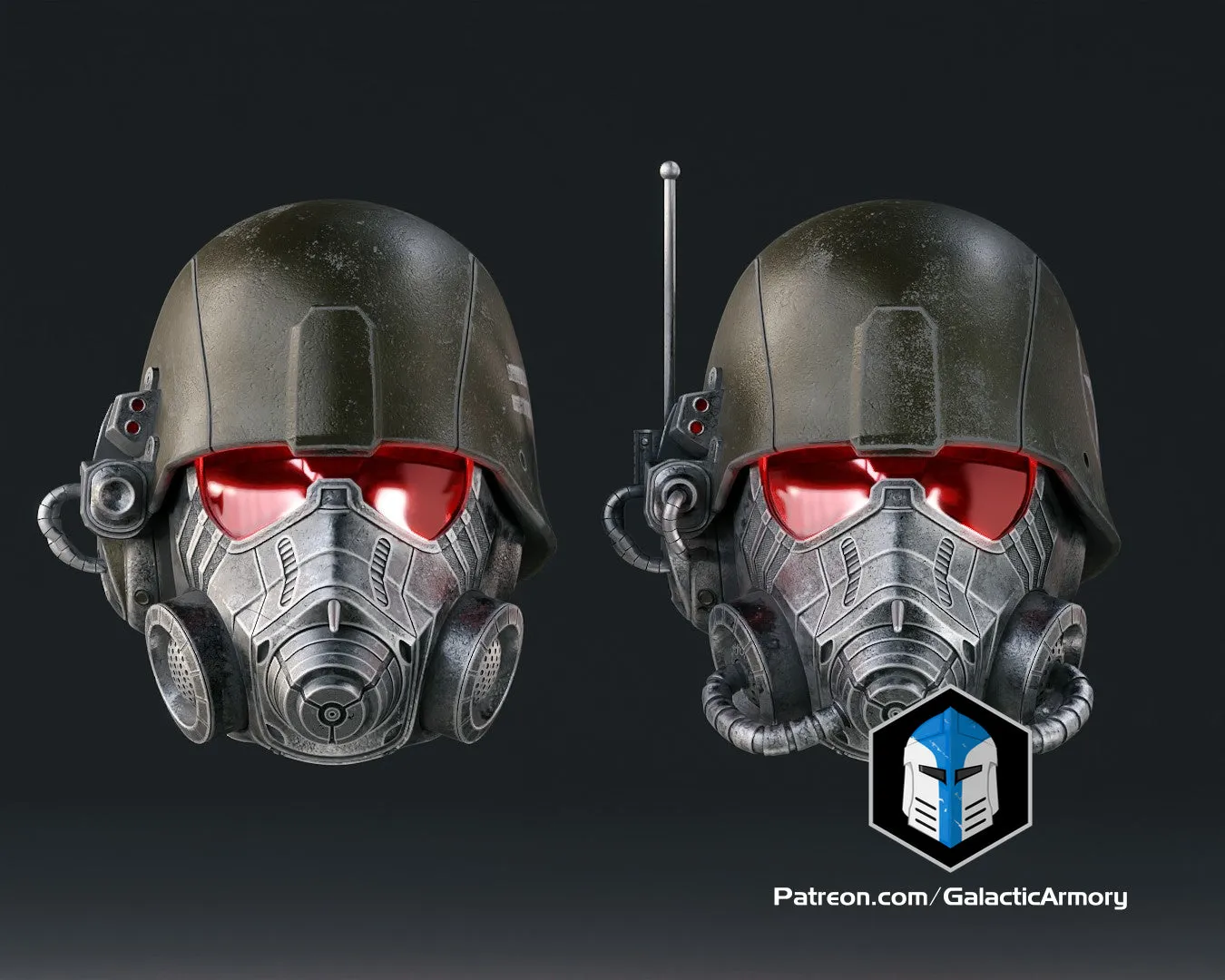NCR Ranger Advanced and Elite Helmets - 3D Print Files