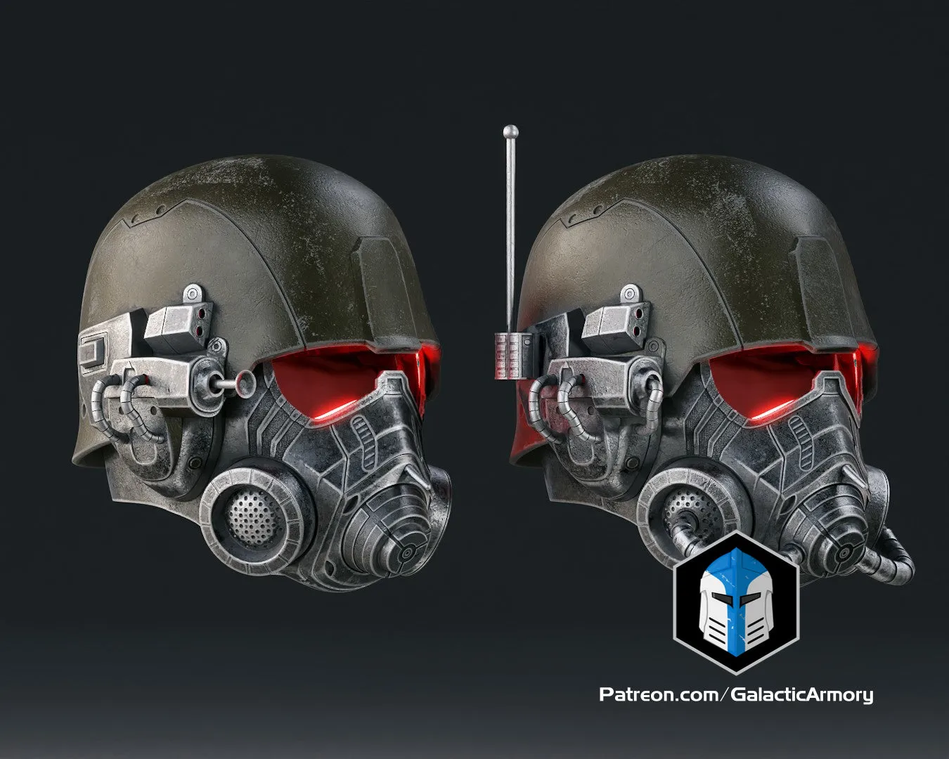 NCR Ranger Advanced and Elite Helmets - 3D Print Files