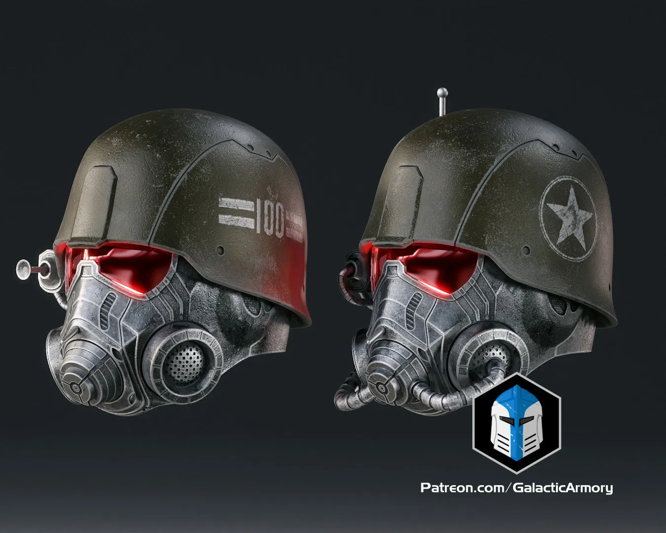 NCR Ranger Advanced and Elite Helmets - 3D Print Files