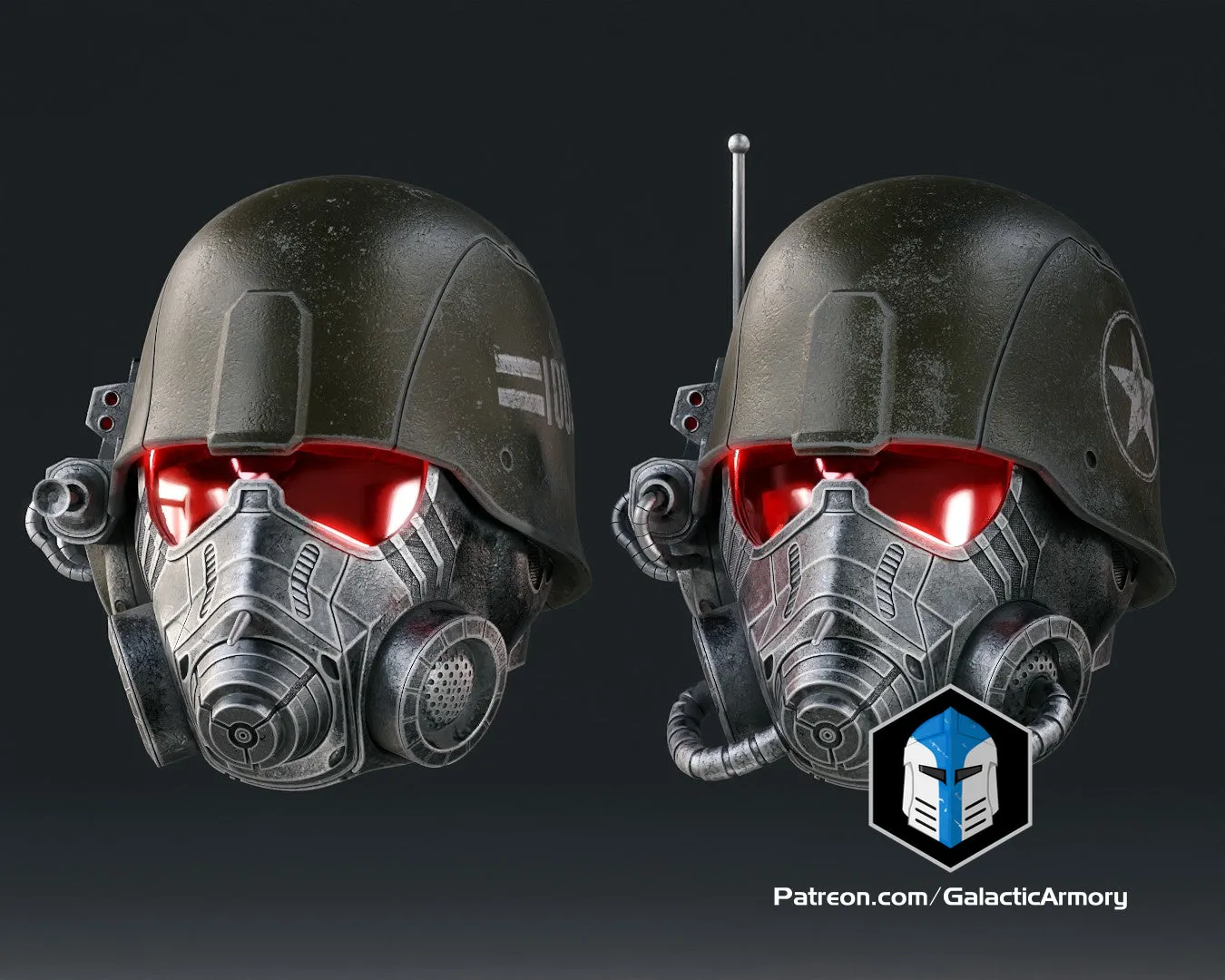 NCR Ranger Advanced and Elite Helmets - 3D Print Files