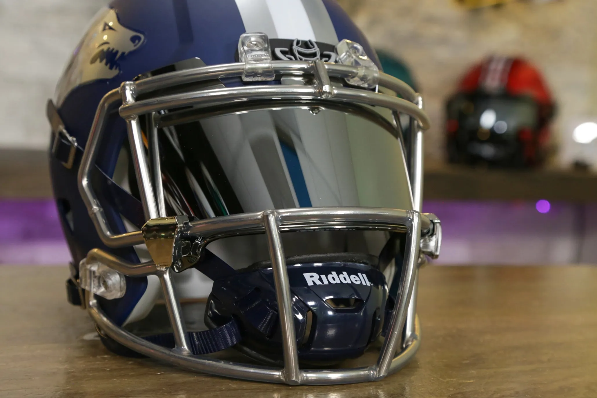 Nevada Wolf Pack Speed Display Helmet - GG Edition 00966