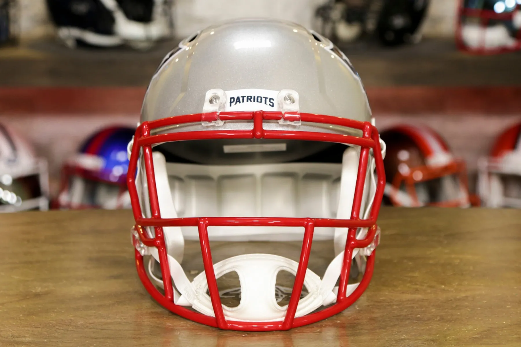 New England Patriots Riddell Speed Display Helmet