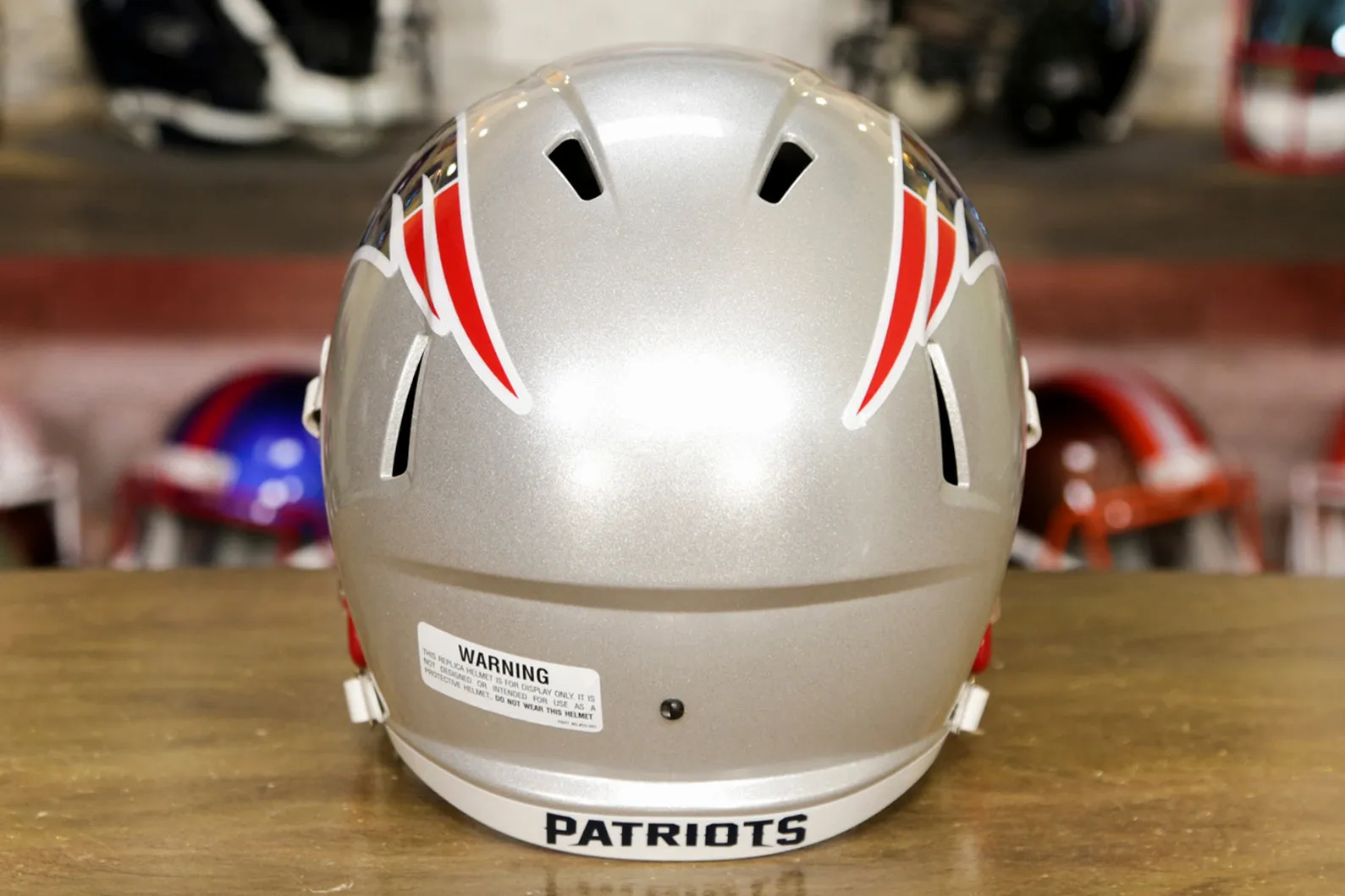 New England Patriots Riddell Speed Display Helmet