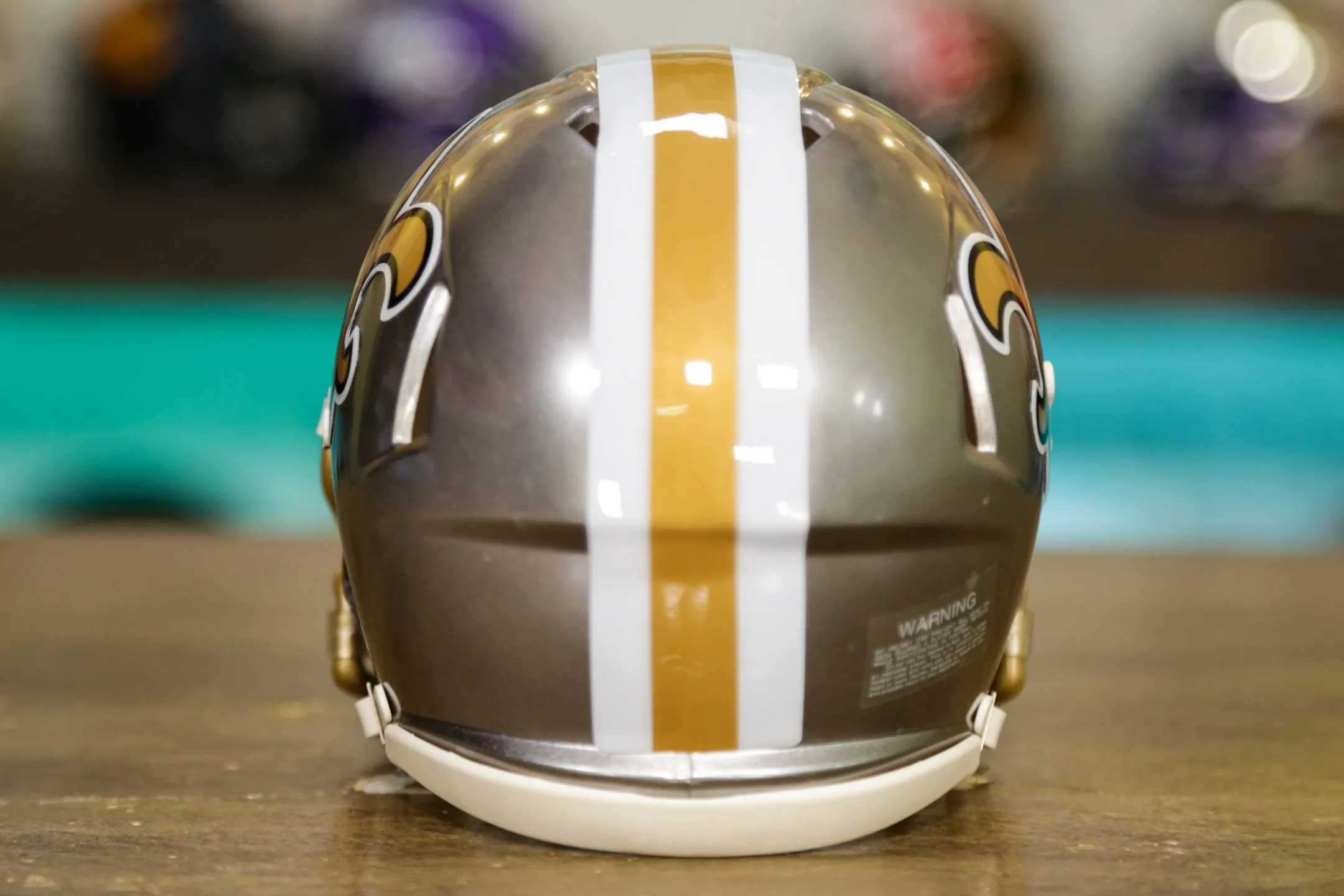 New Orleans Saints Riddell Speed Mini Helmet - Flash