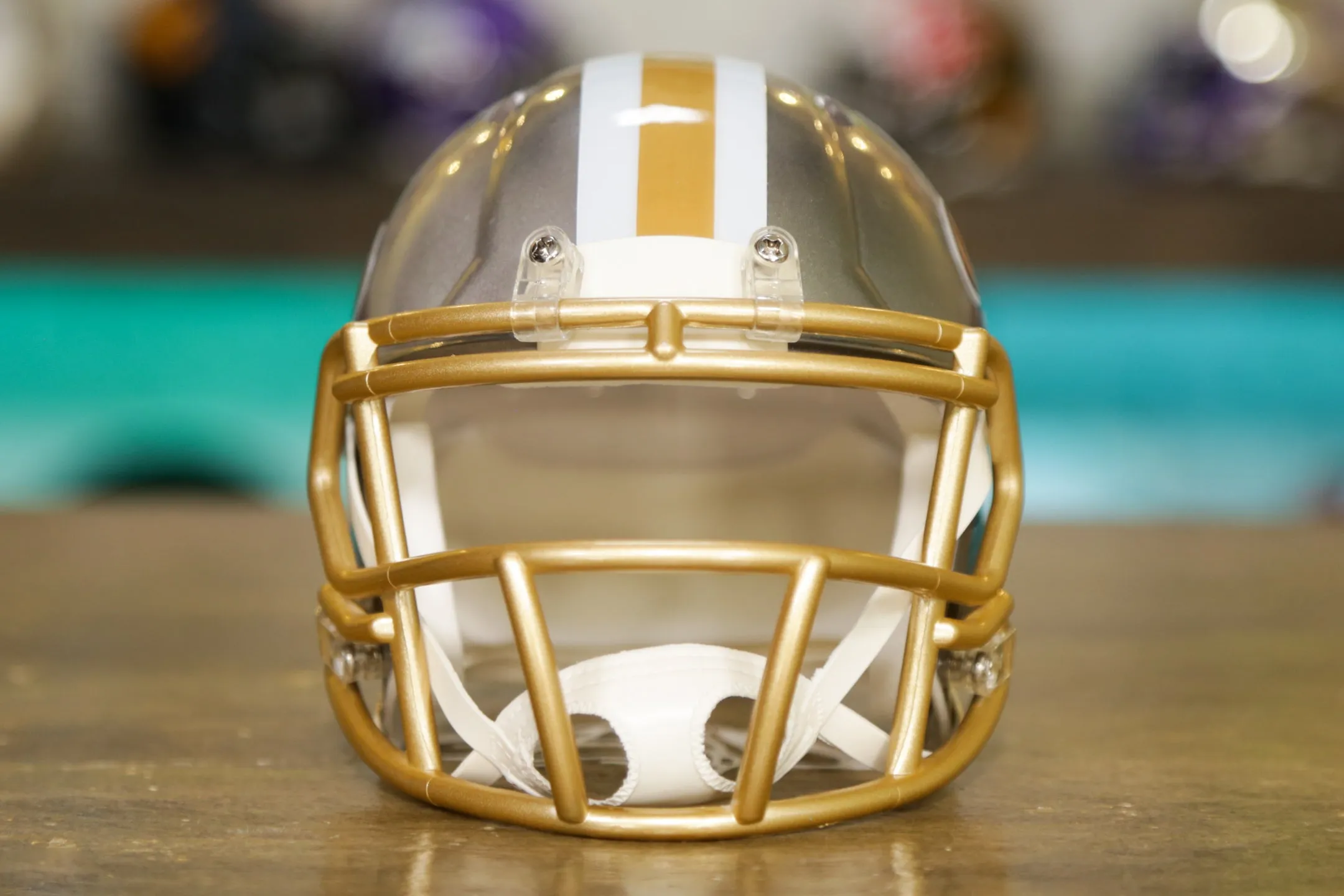 New Orleans Saints Riddell Speed Mini Helmet - Flash