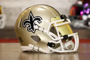 New Orleans Saints Riddell Speed Mini Helmet - GG Edition