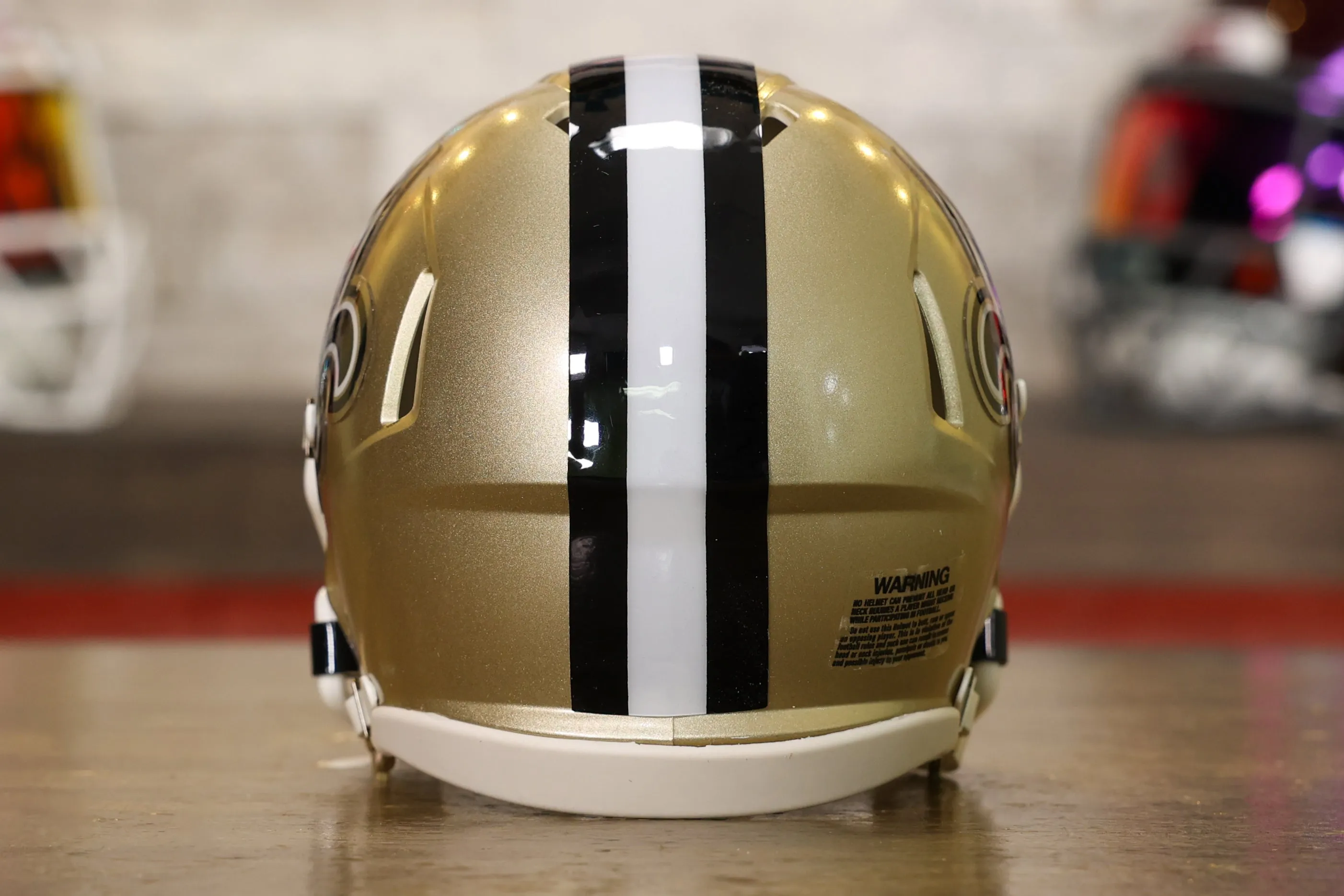 New Orleans Saints Riddell Speed Mini Helmet - GG Edition
