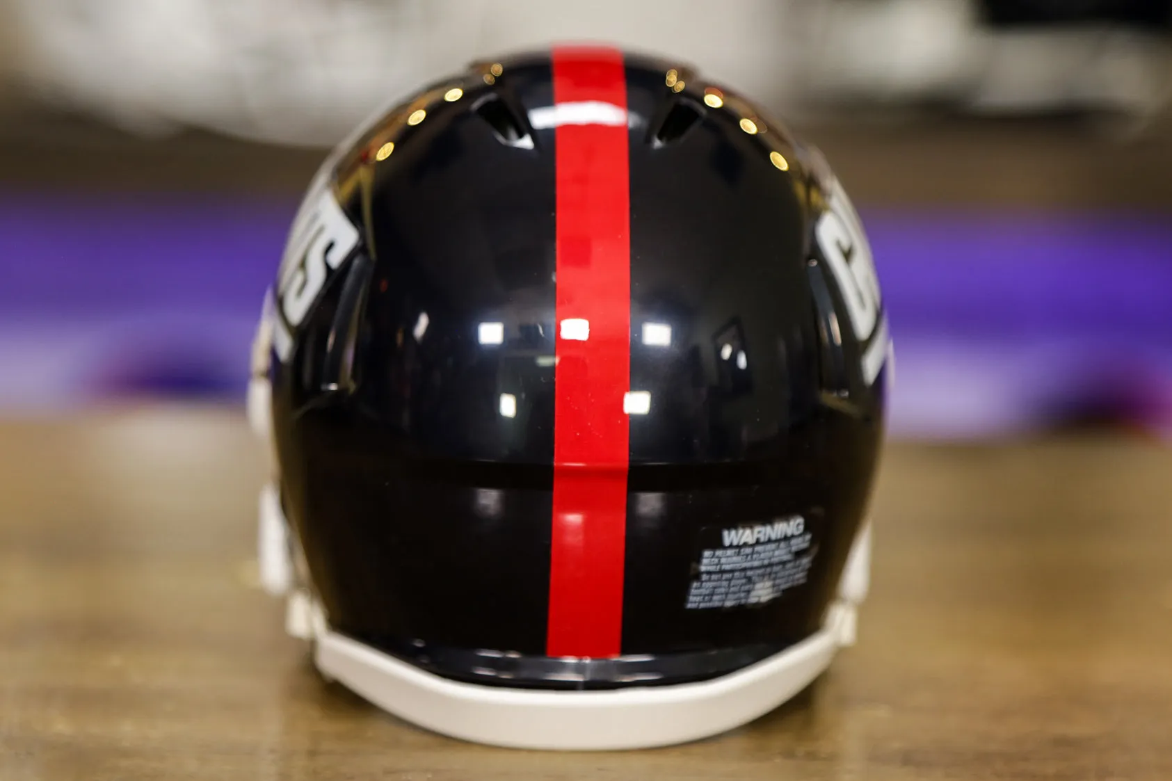 New York Giants Riddell Speed Mini Helmet - 1981-1999 Throwback