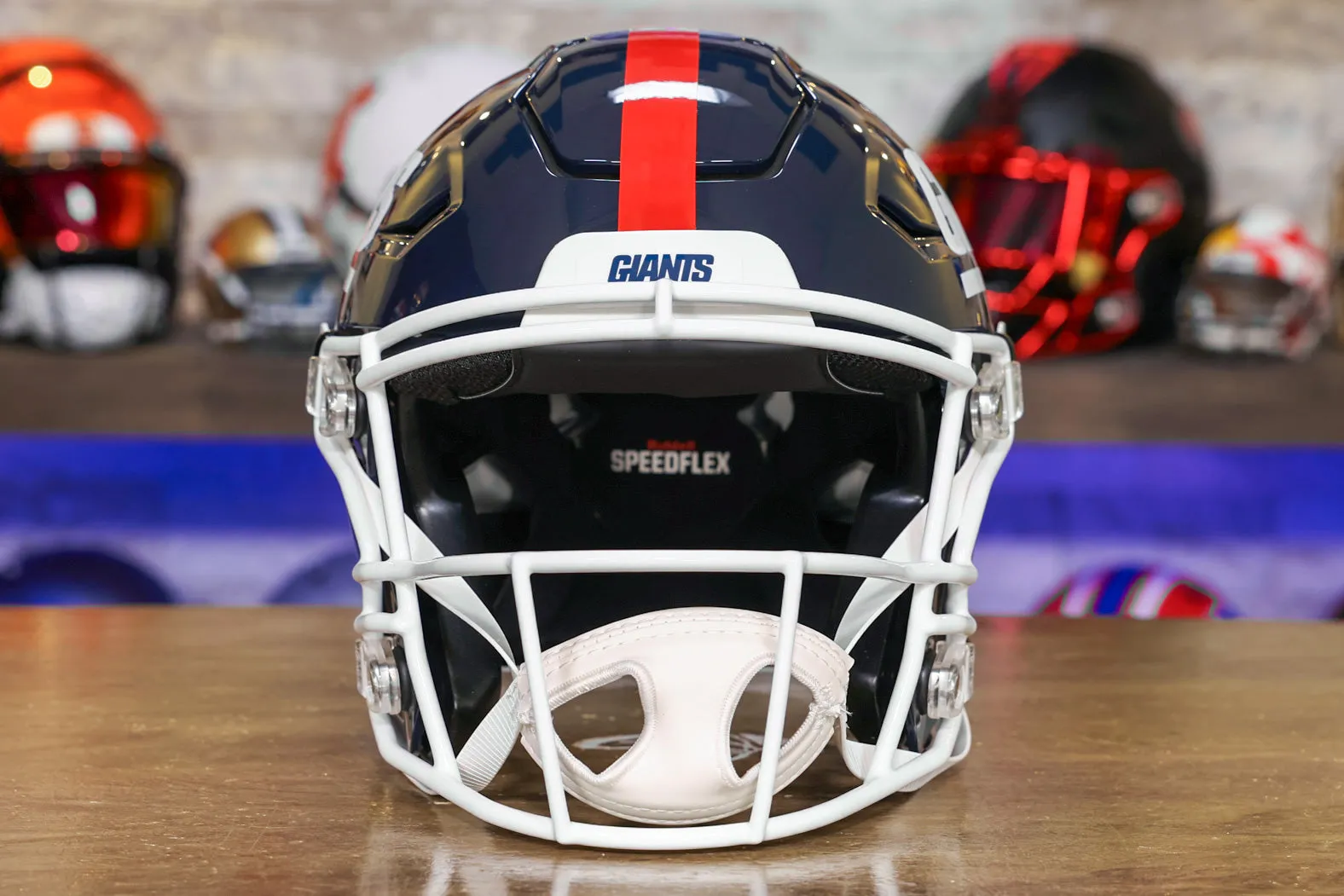 New York Giants Riddell SpeedFlex Helmet - 1981-1999 Throwback