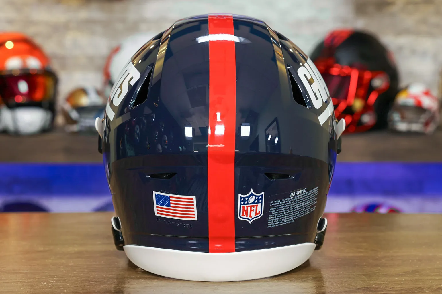 New York Giants Riddell SpeedFlex Helmet - 1981-1999 Throwback