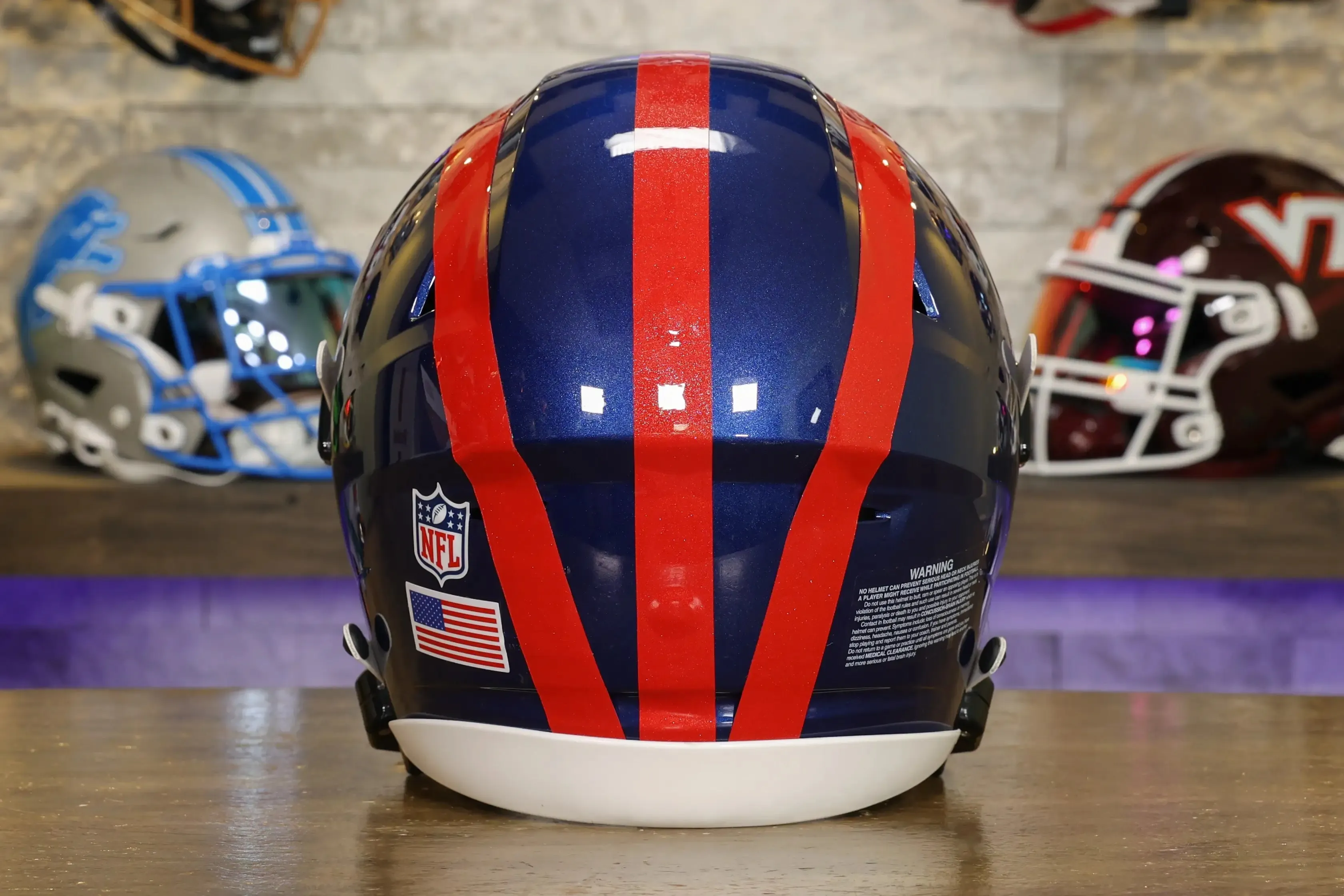 New York Giants Riddell SpeedFlex Helmet - Century Red Alternate