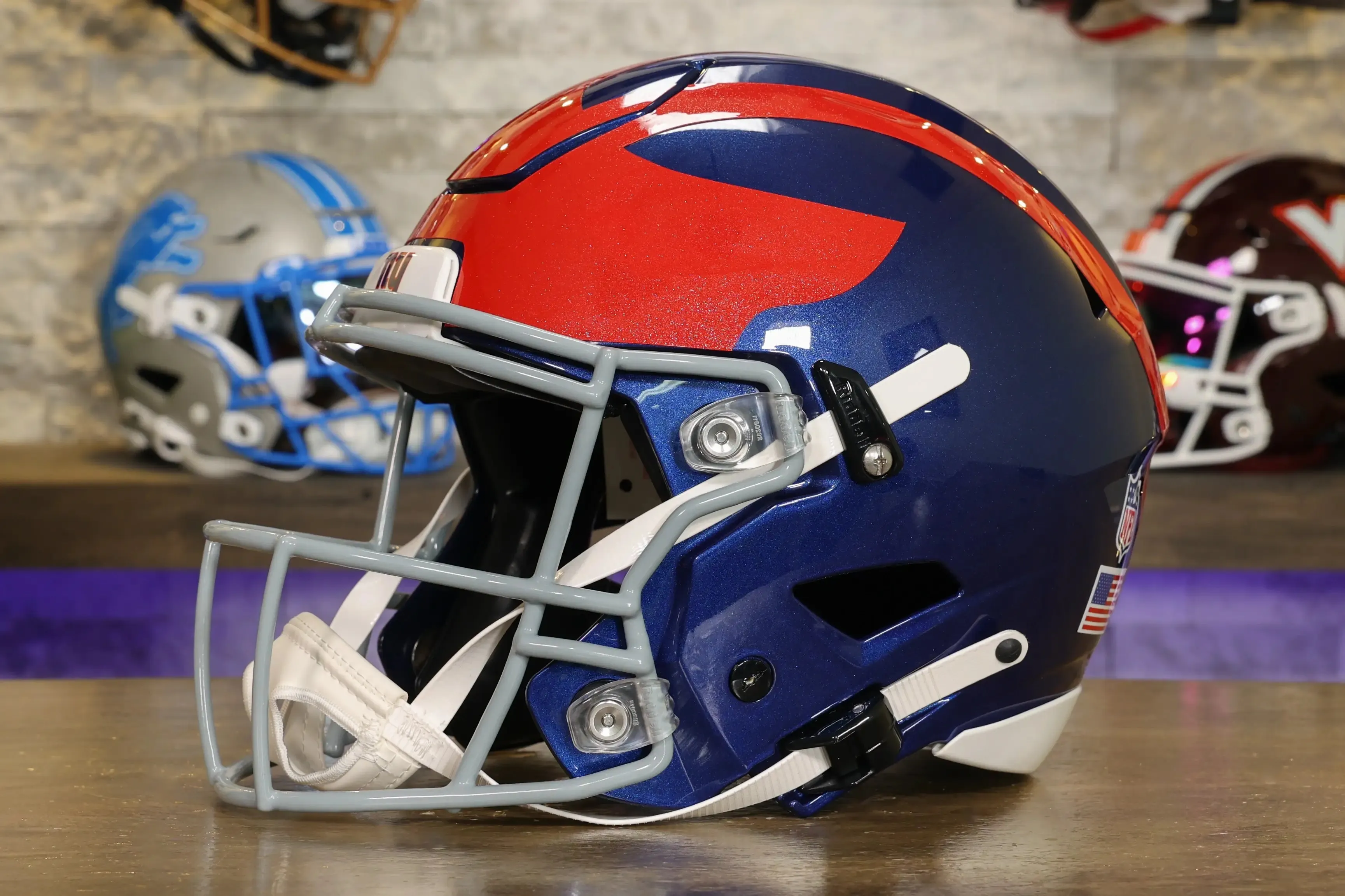 New York Giants Riddell SpeedFlex Helmet - Century Red Alternate