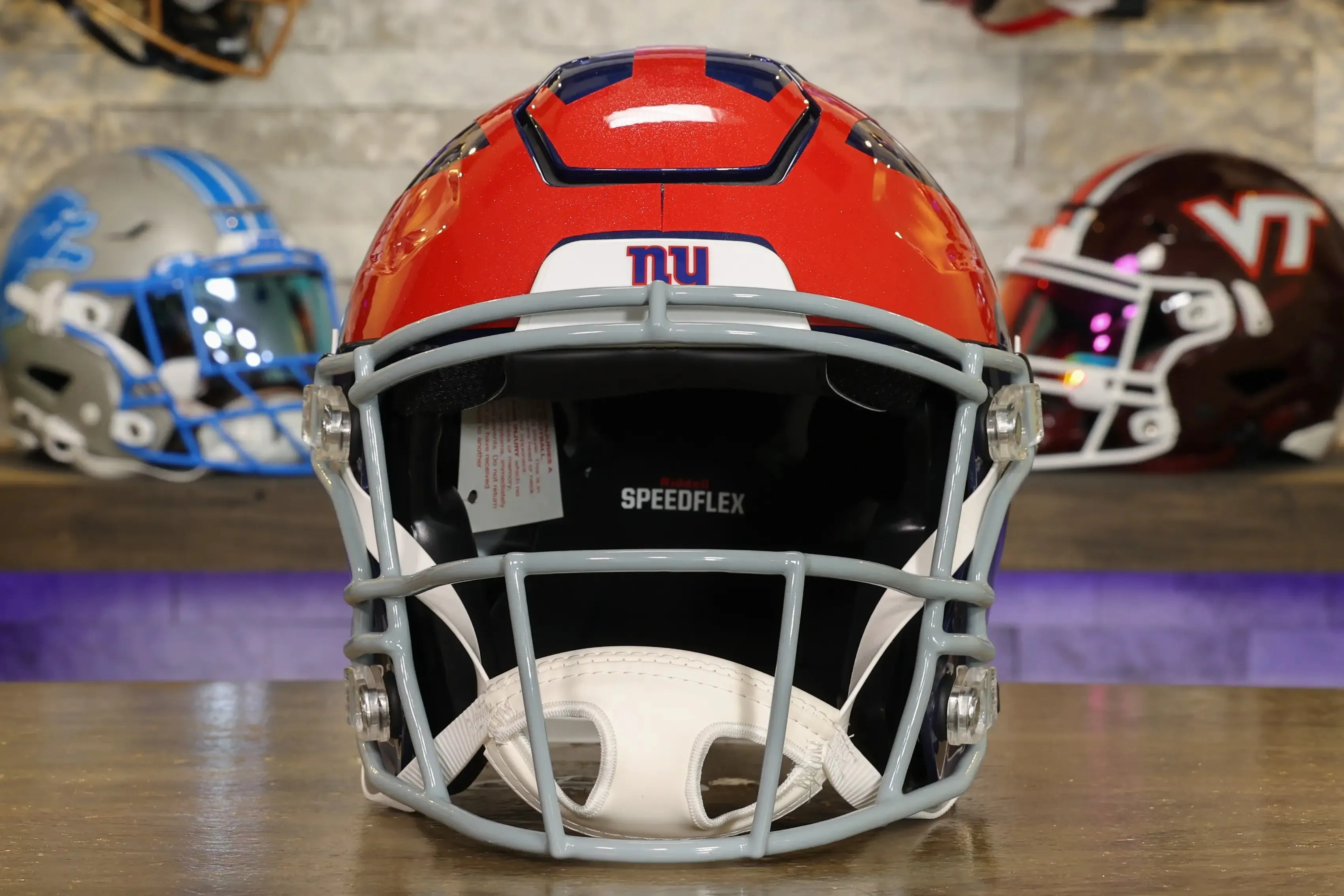 New York Giants Riddell SpeedFlex Helmet - Century Red Alternate