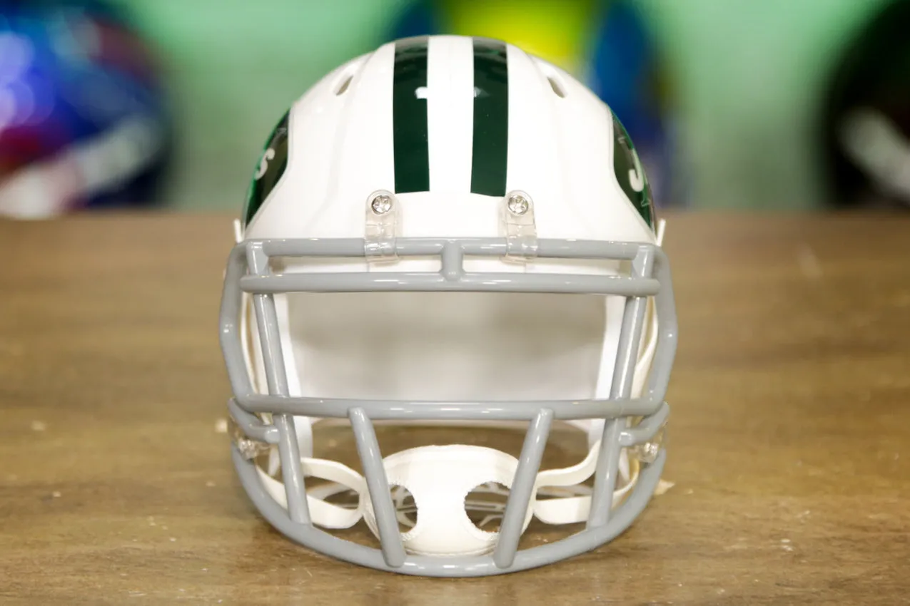 New York Jets Riddell Speed Mini Helmet - 1965-1977 Throwback