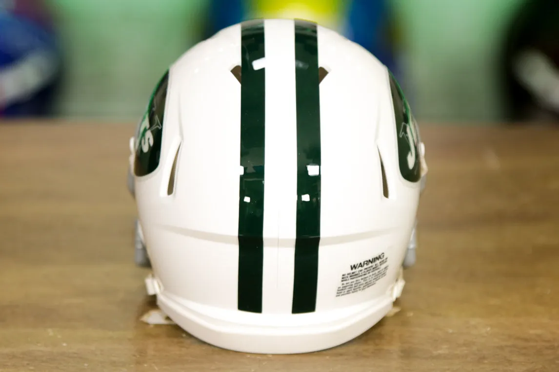 New York Jets Riddell Speed Mini Helmet - 1965-1977 Throwback