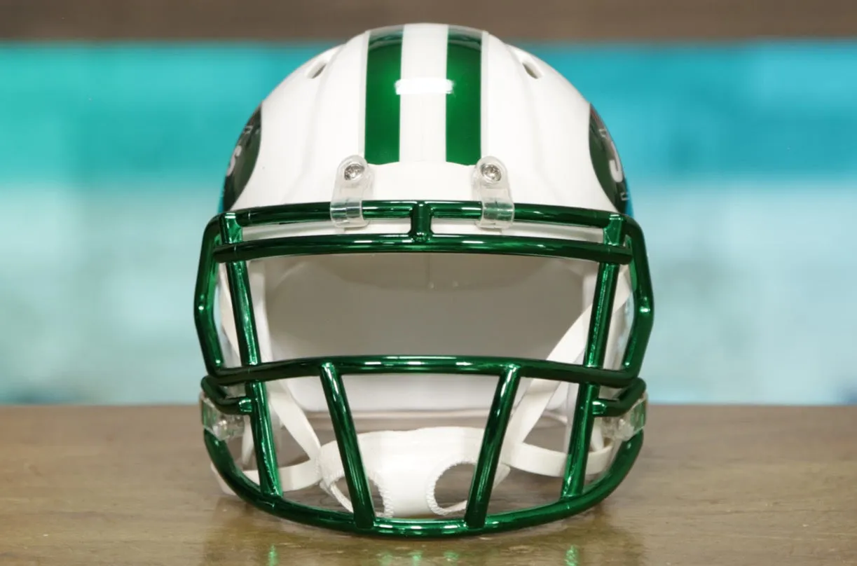 New York Jets Riddell Speed Mini Helmet - Color Rush Alternate
