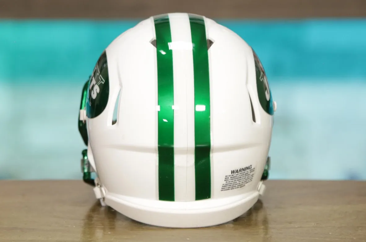 New York Jets Riddell Speed Mini Helmet - Color Rush Alternate