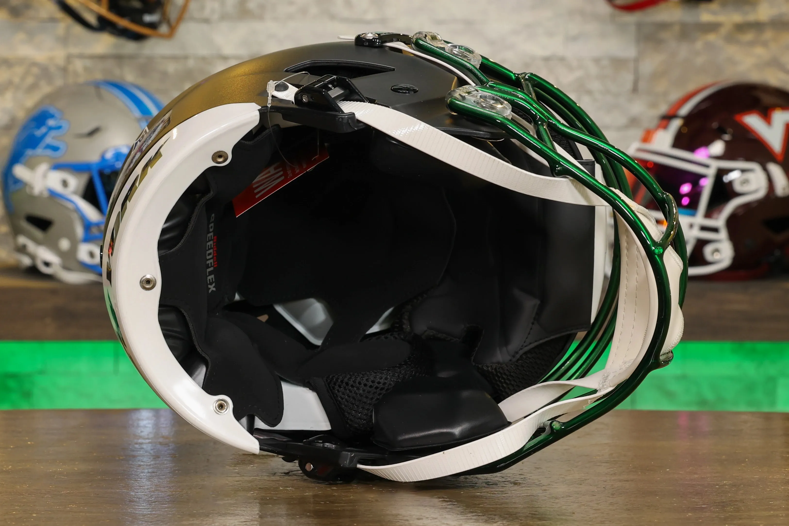 New York Jets Riddell SpeedFlex Helmet - Legacy Black Alternate