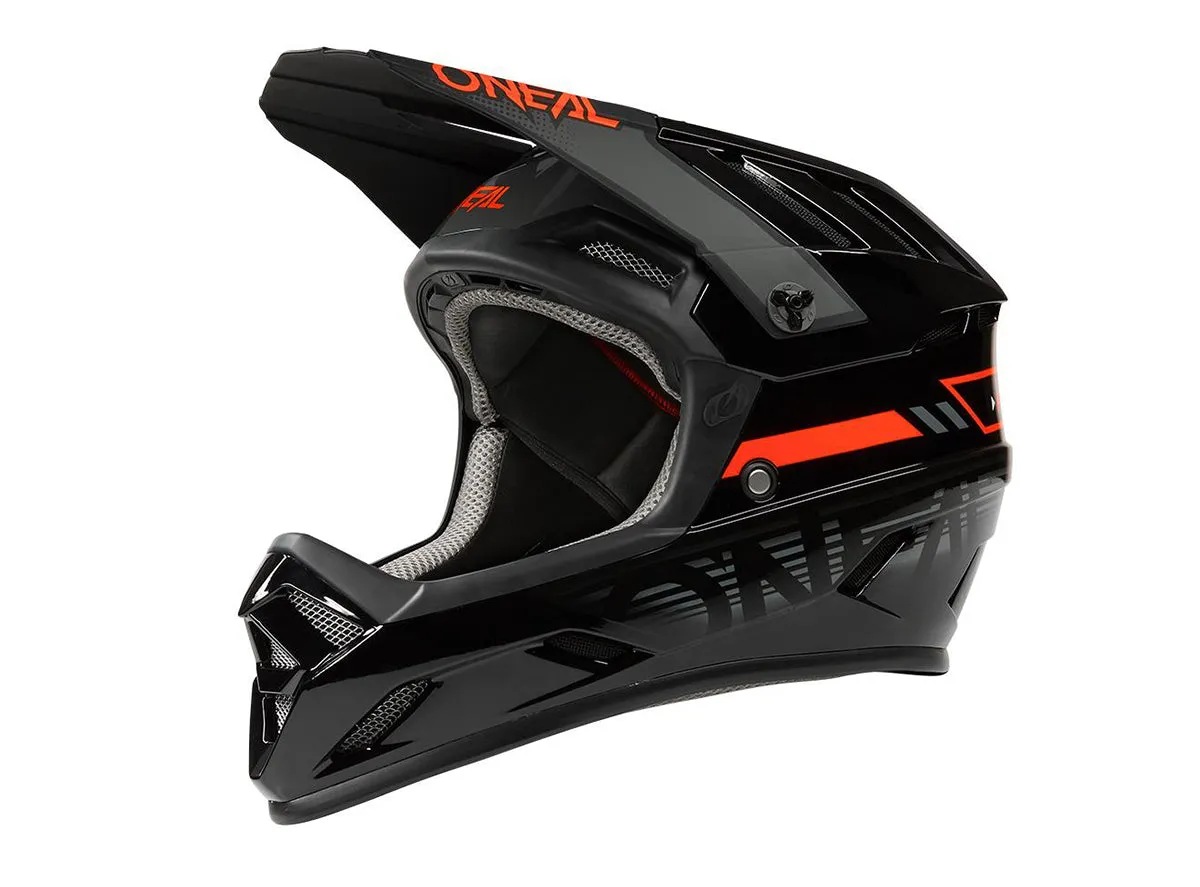 O'Neal Backflip Eclipse Full Face Helmet - Black-Gray