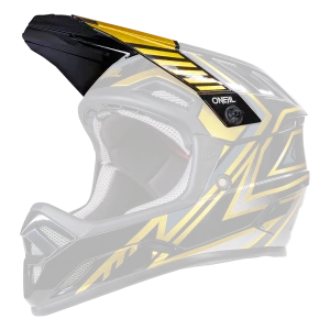 O'Neal Backflip Replacement Visor - Knox - Black-Gold