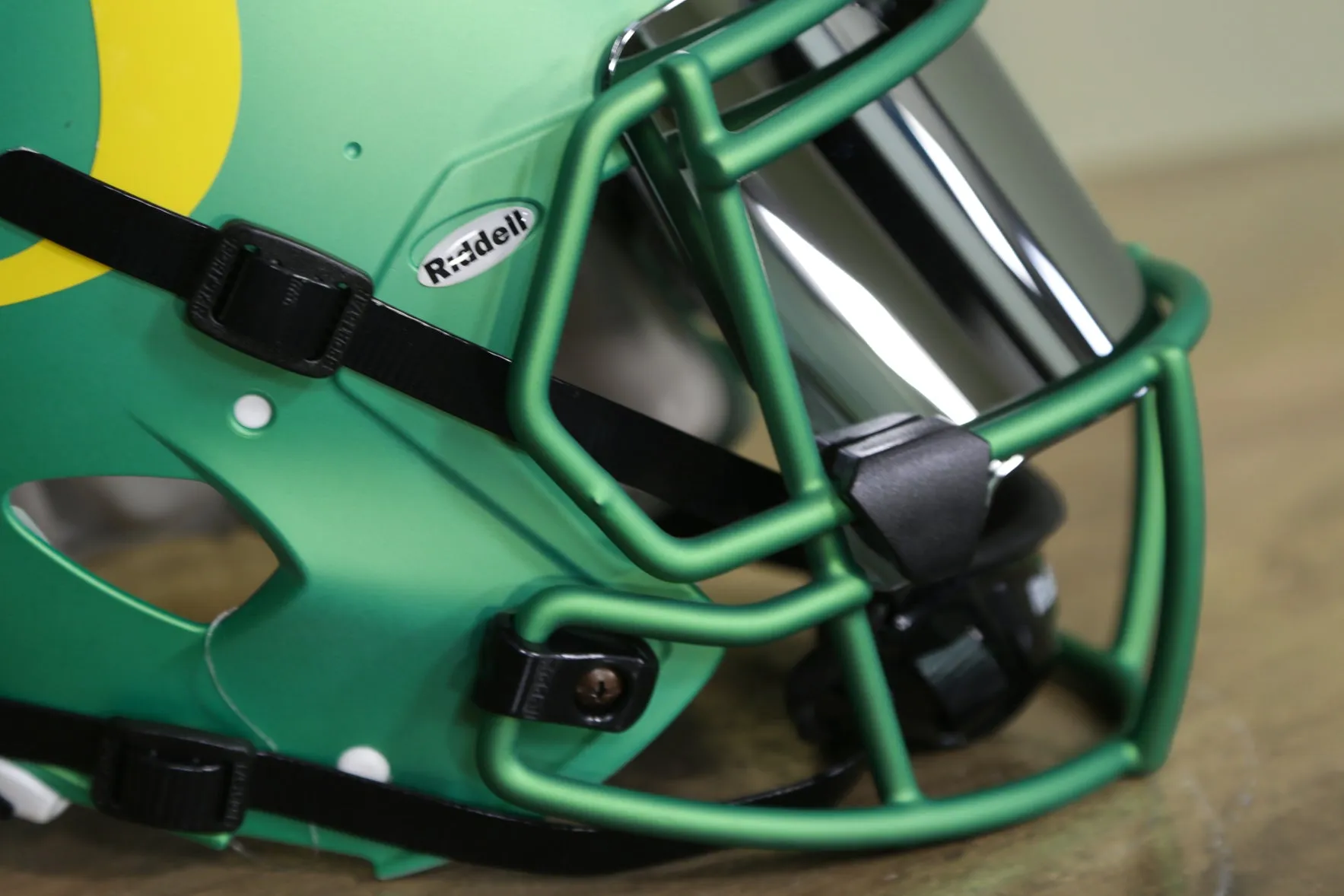 Oregon Ducks Riddell Speed Authentic Helmet - GG Edition 00294