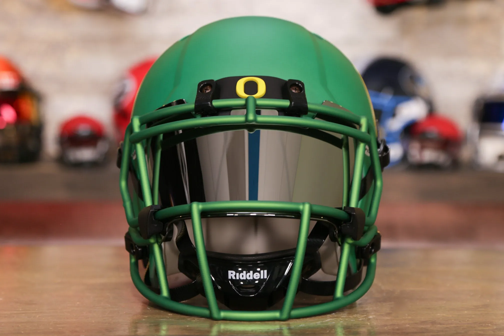 Oregon Ducks Riddell Speed Authentic Helmet - GG Edition 00294
