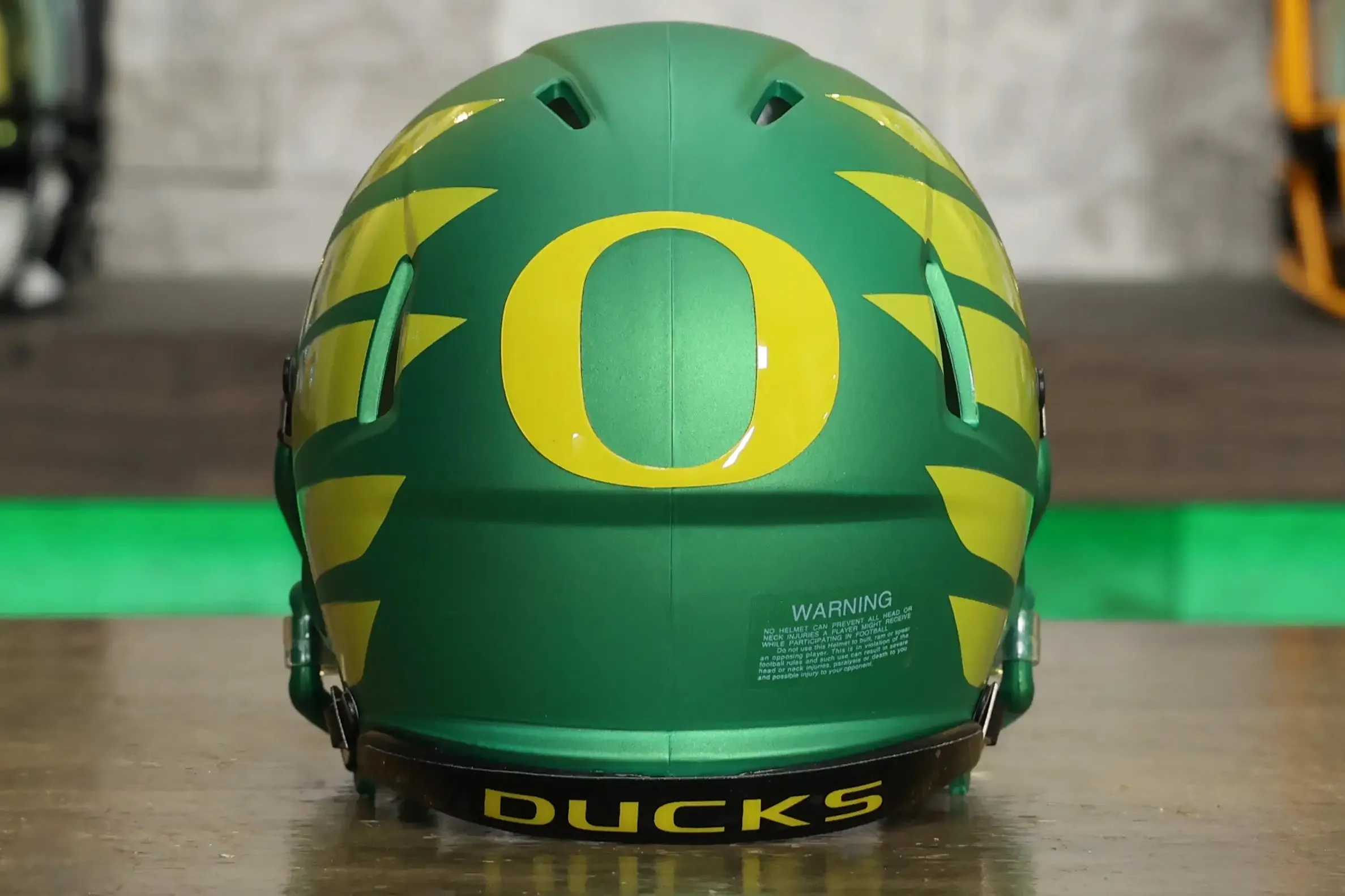 Oregon Ducks Riddell Speed Mini Helmet - GG Edition 02368