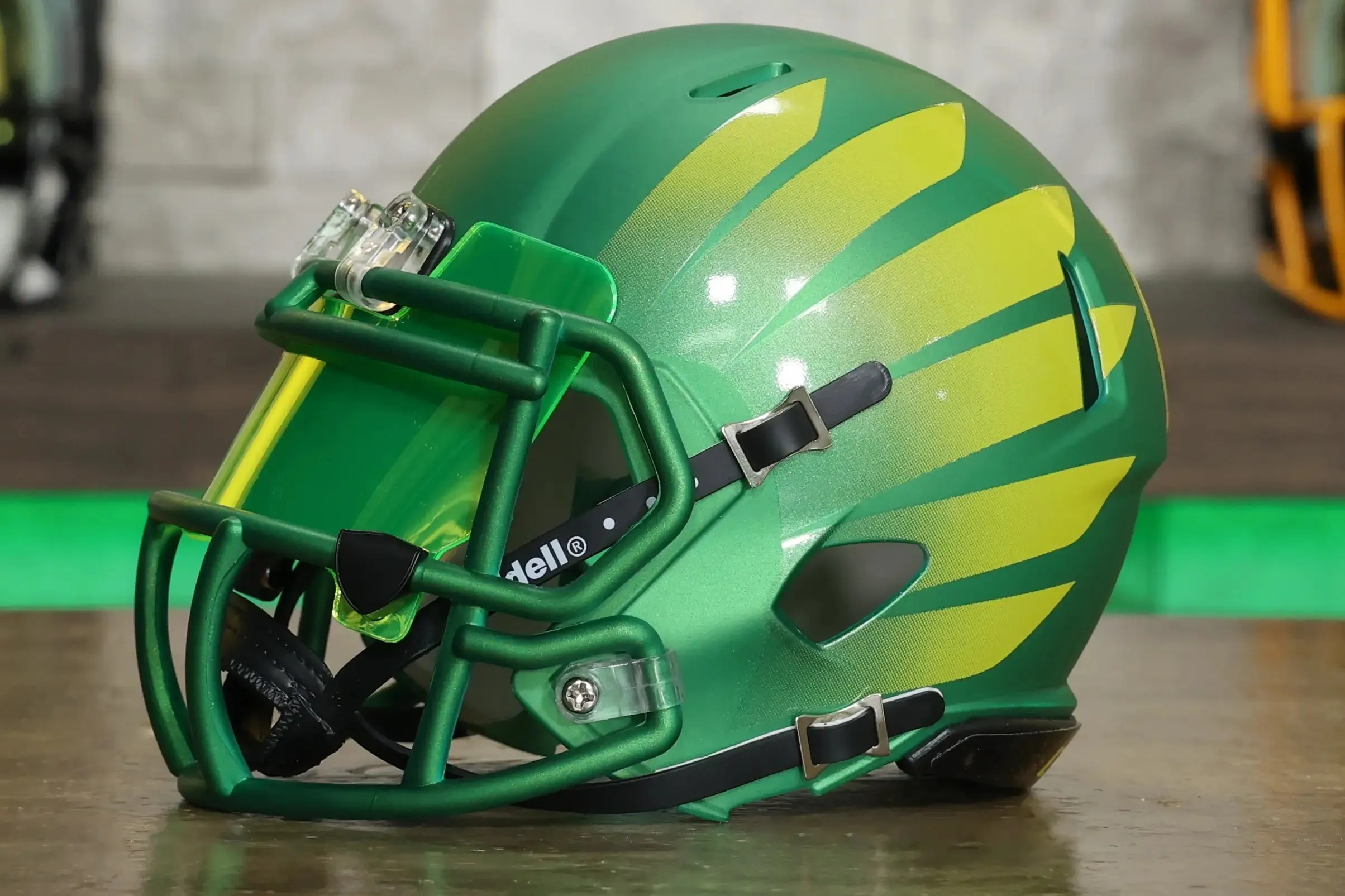 Oregon Ducks Riddell Speed Mini Helmet - GG Edition 02368