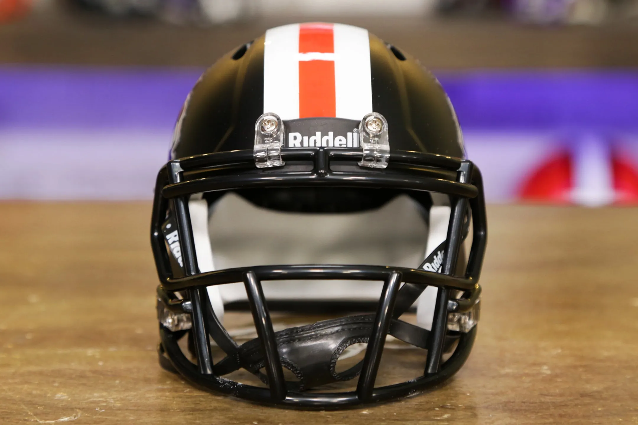 Oregon State Beavers Riddell Speed Mini Helmet - Satin Black