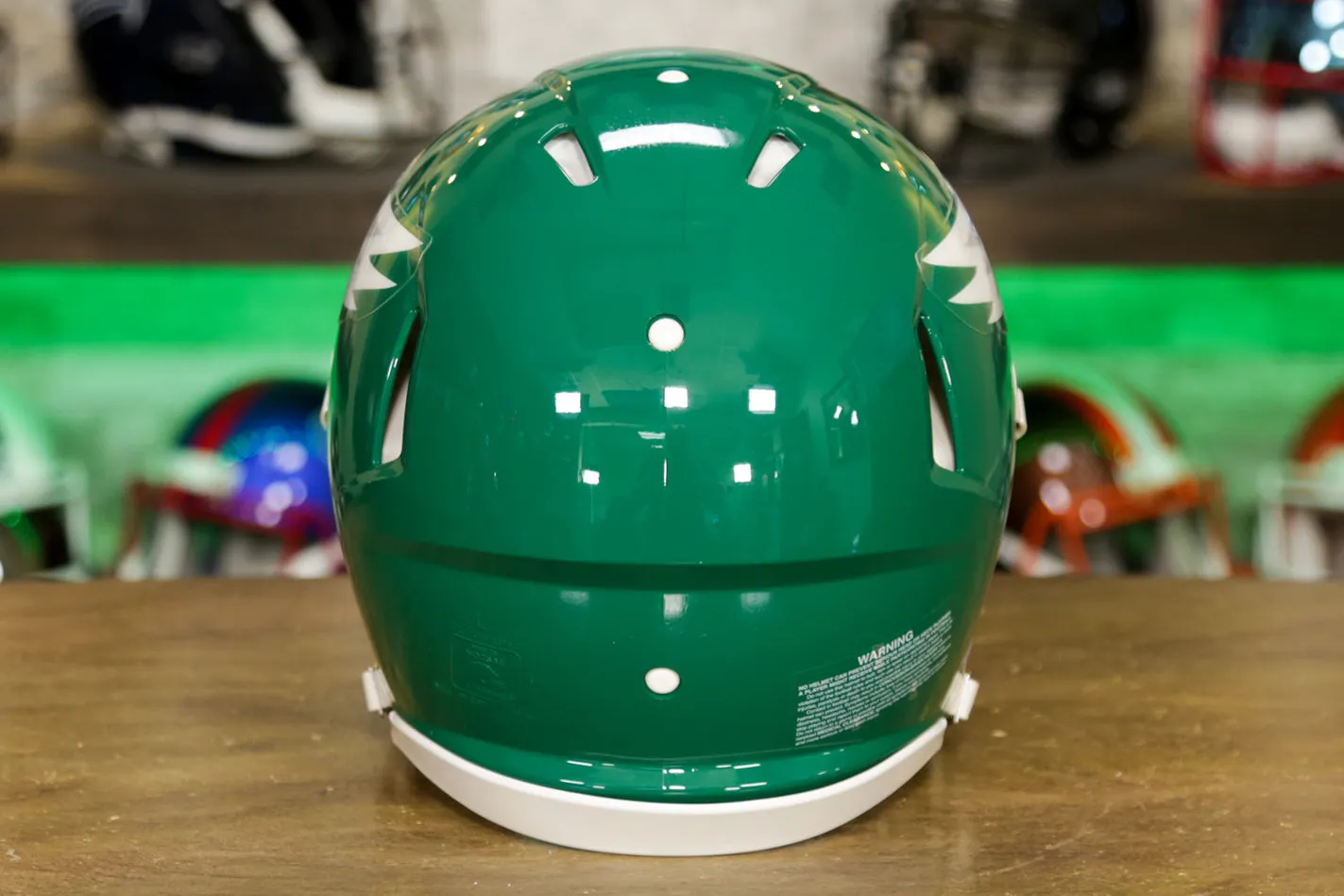 Philadelphia Eagles Riddell Speed Authentic Helmet - 1974-1995 Throwback