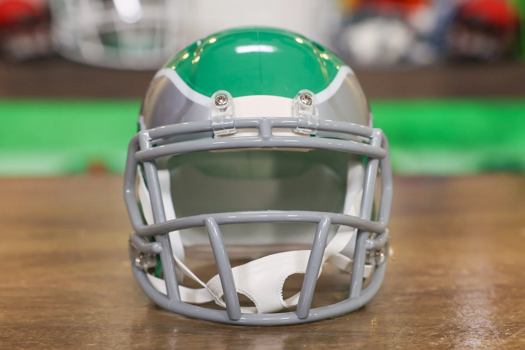 Philadelphia Eagles Riddell Speed Mini Helmet - Kelly Green Alternate