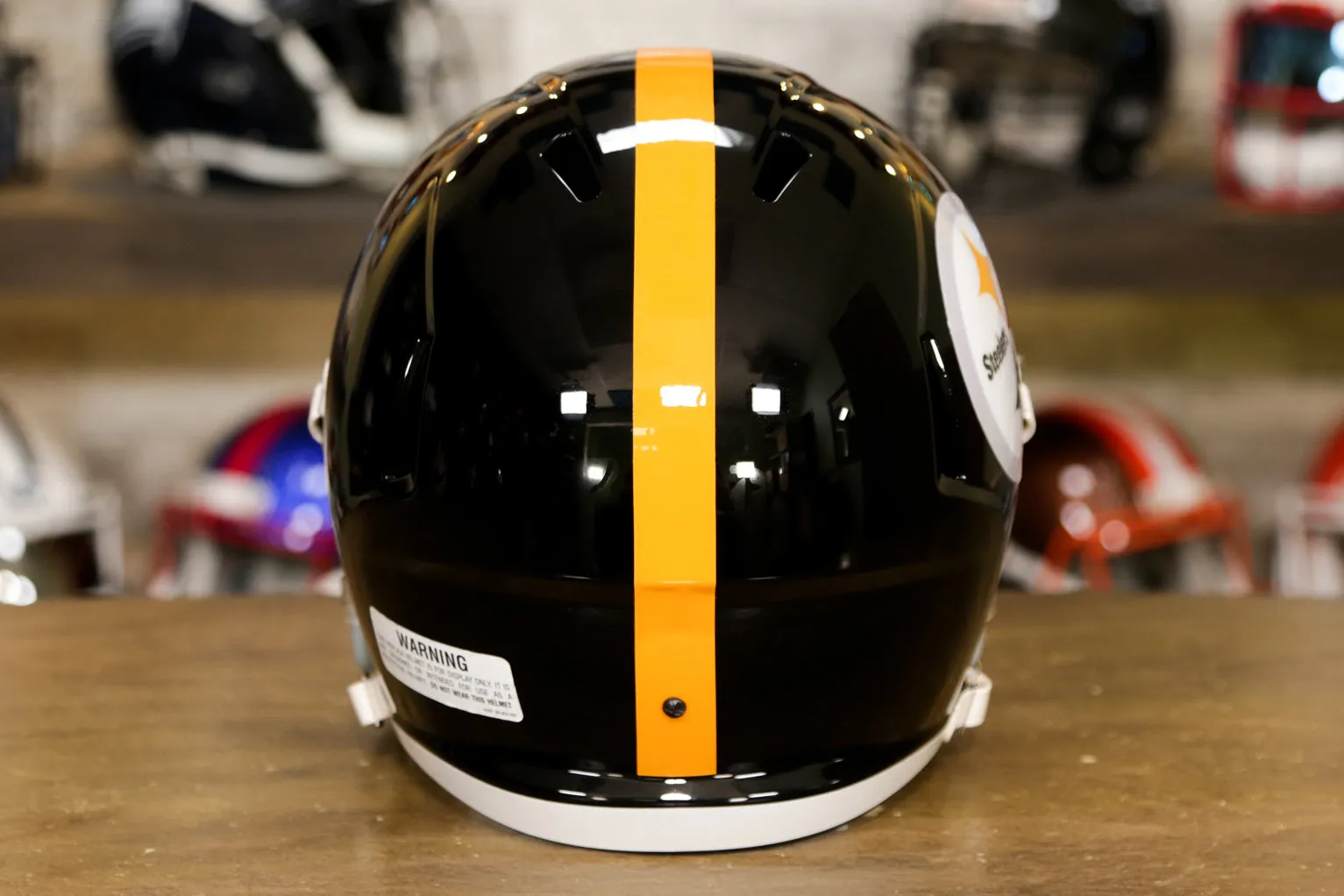 Pittsburgh Steelers Riddell Speed Display Helmet - 1963-1976 Throwback