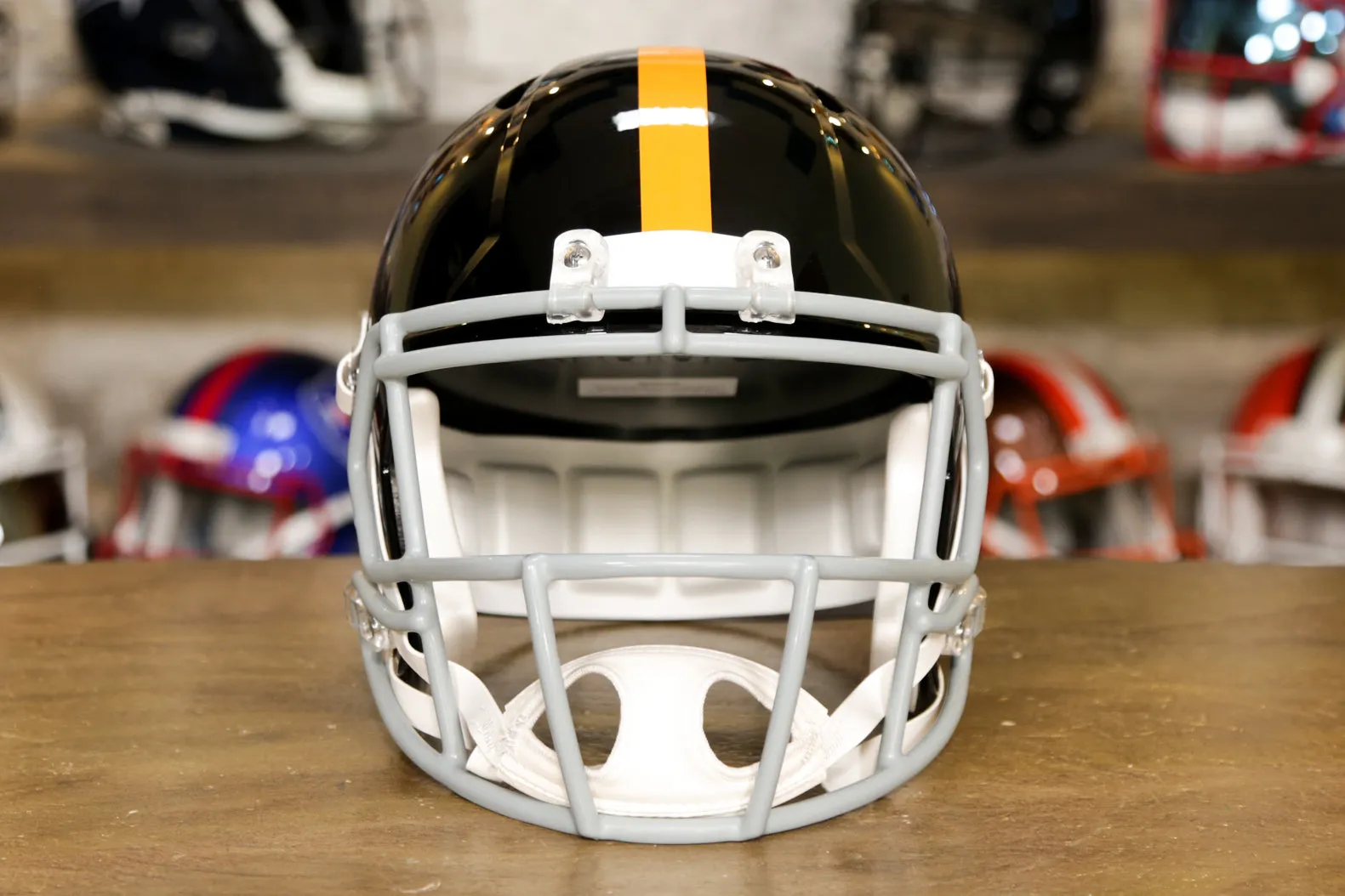 Pittsburgh Steelers Riddell Speed Display Helmet - 1963-1976 Throwback