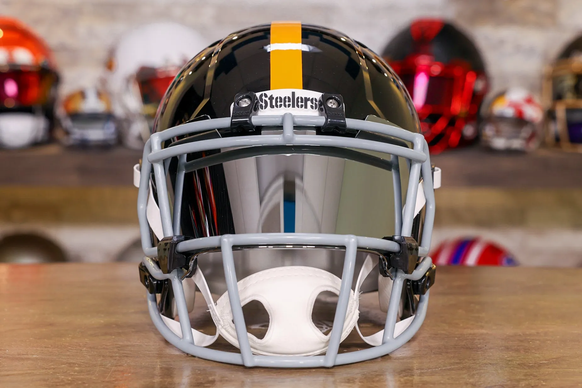 Pittsburgh Steelers Riddell Speed Display Helmet - GG Edition 00196