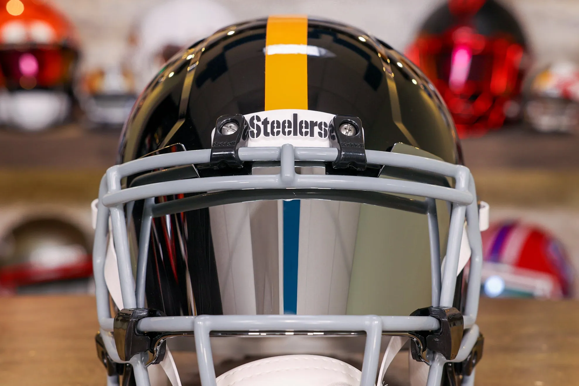 Pittsburgh Steelers Riddell Speed Display Helmet - GG Edition 00196