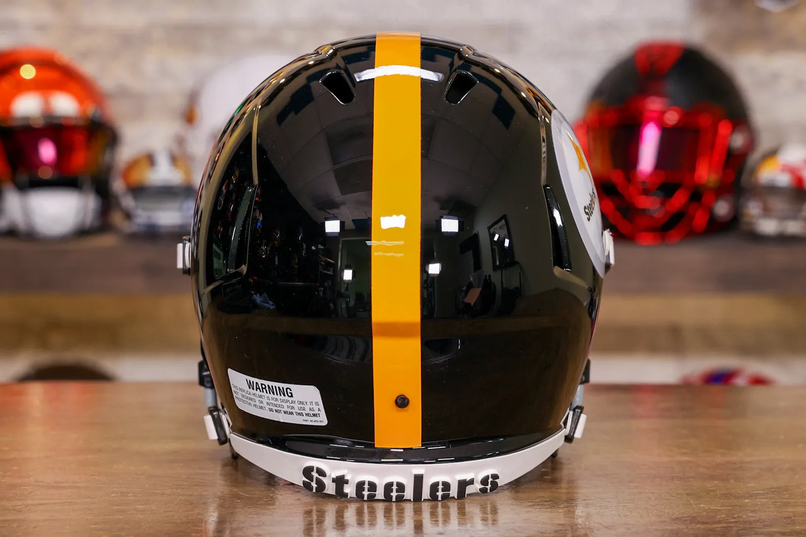 Pittsburgh Steelers Riddell Speed Display Helmet - GG Edition 00196