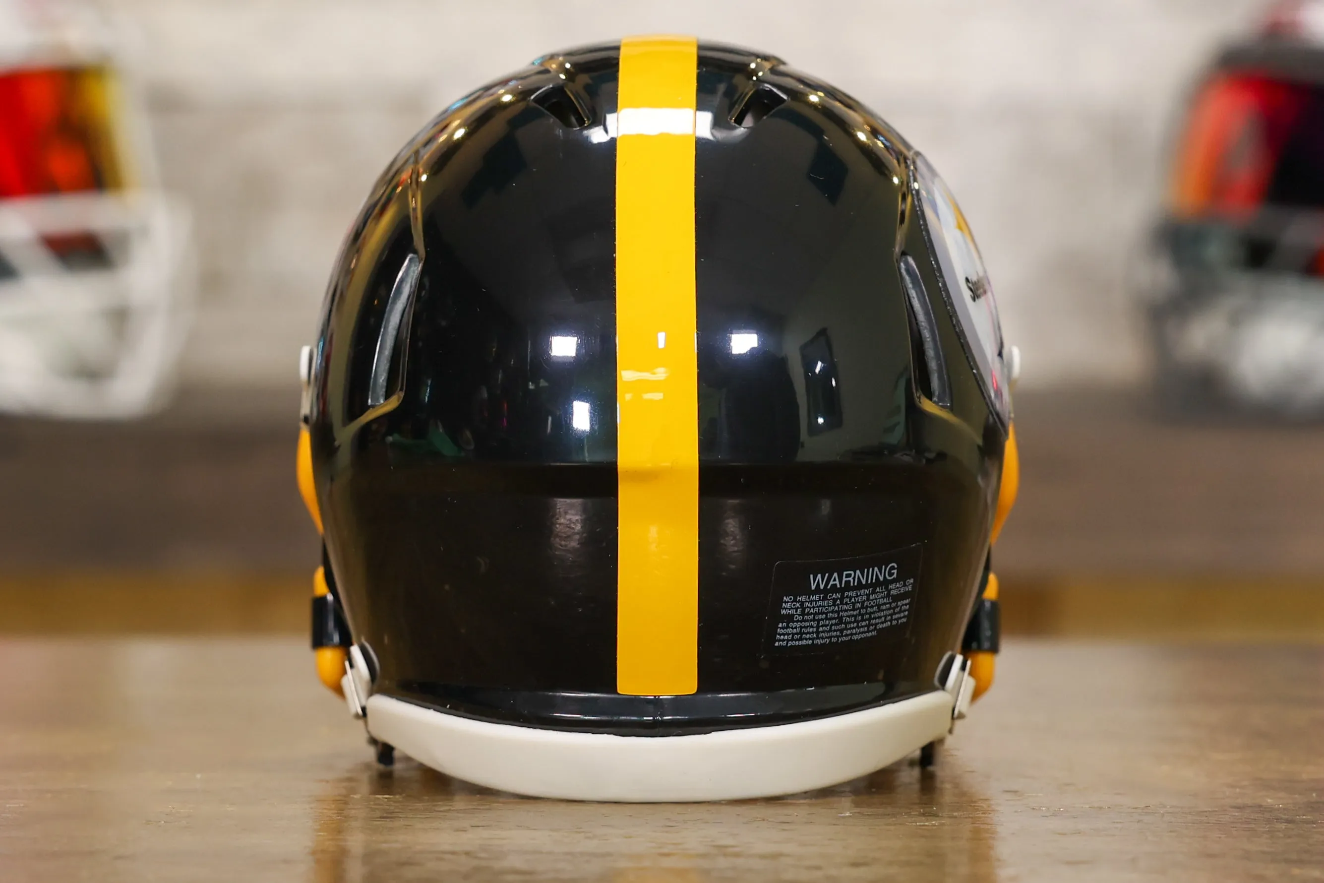 Pittsburgh Steelers Riddell Speed Mini Helmet - GG Edition 02685