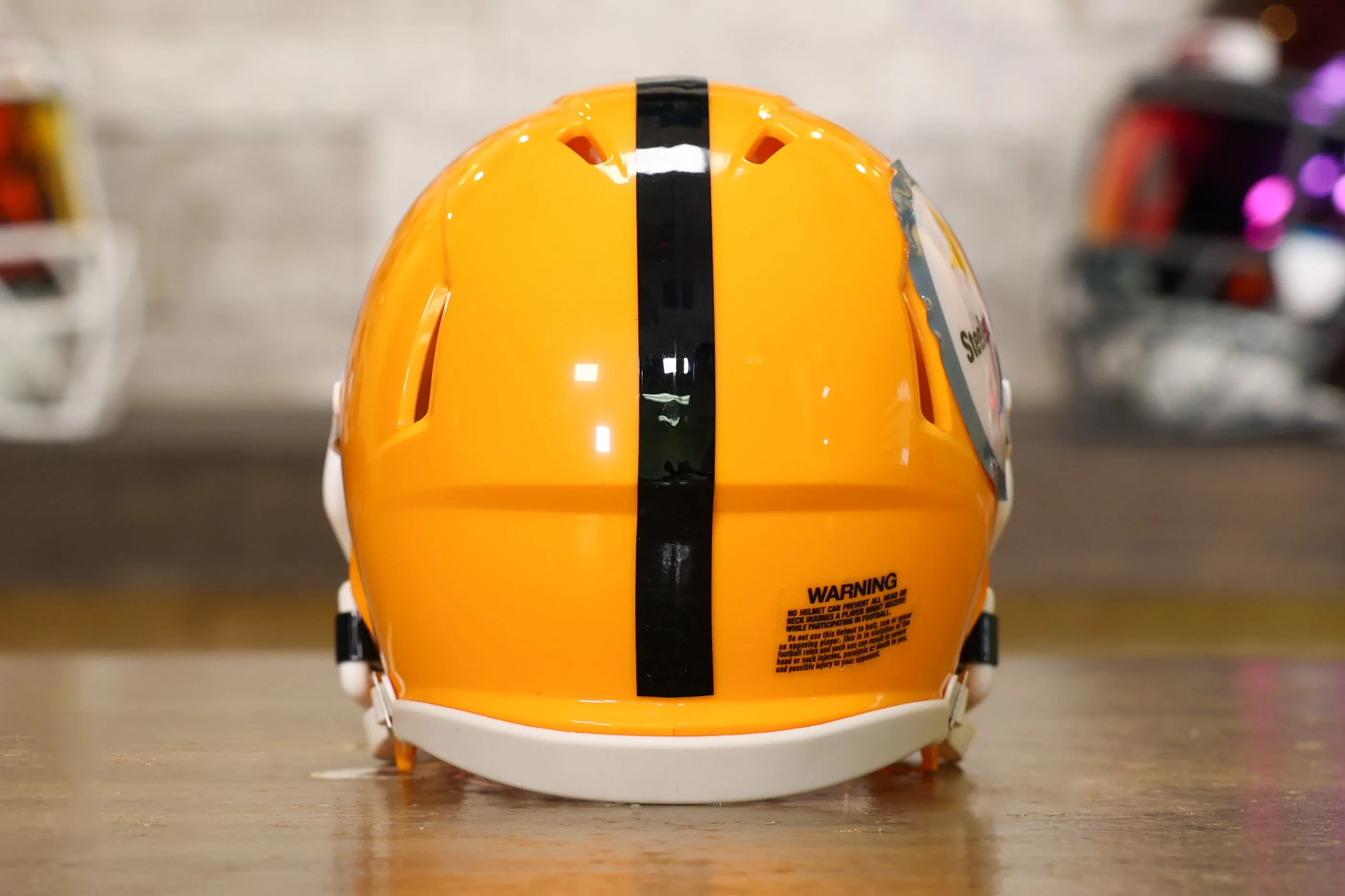 Pittsburgh Steelers Riddell Speed Mini Helmet - GG Edition