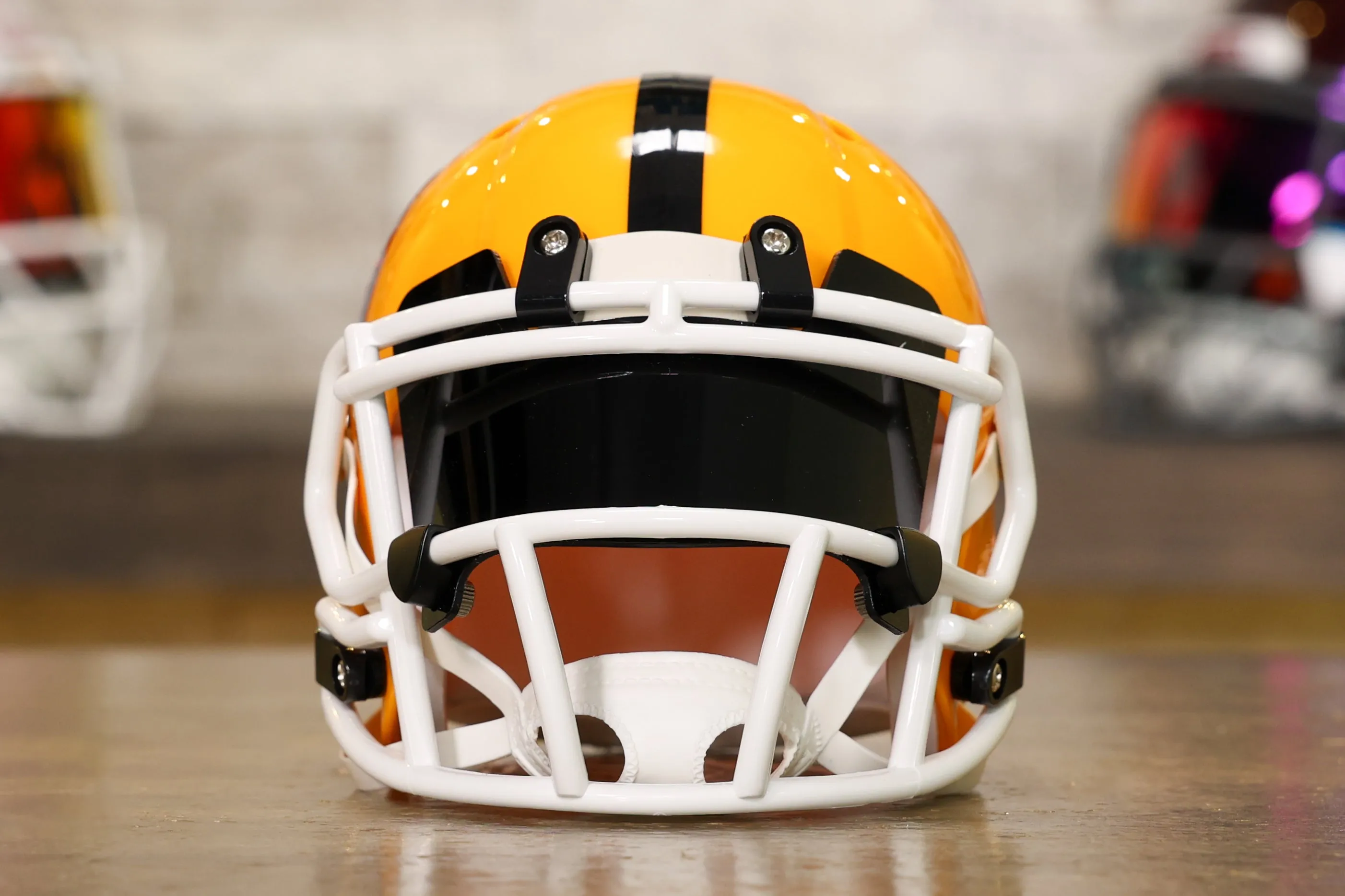 Pittsburgh Steelers Riddell Speed Mini Helmet - GG Edition