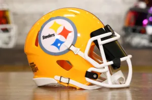 Pittsburgh Steelers Riddell Speed Mini Helmet - GG Edition