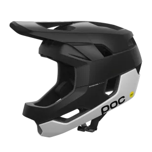 POC Otocon Race MIPS Full Face Helmet - Uranium Black-Hydrogen White Matt