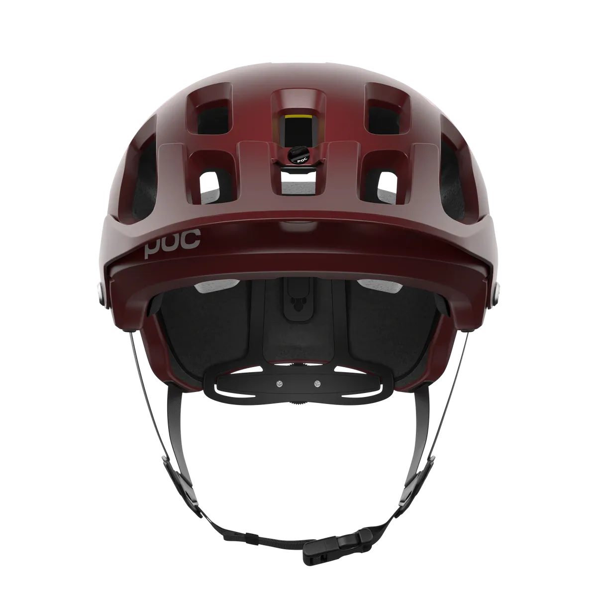 POC Tectal Race MIPS MTB Helmet - Garnet Red-Hydrogen White Matt