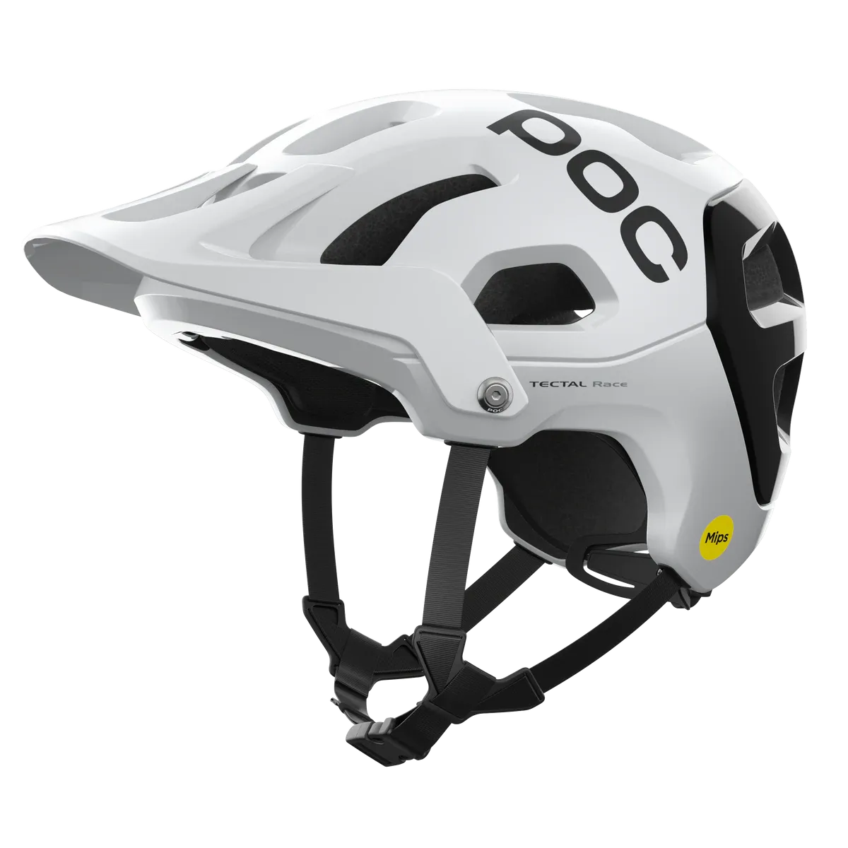 POC Tectal Race MIPS MTB Helmet - Hydrogen White-Uranium Black