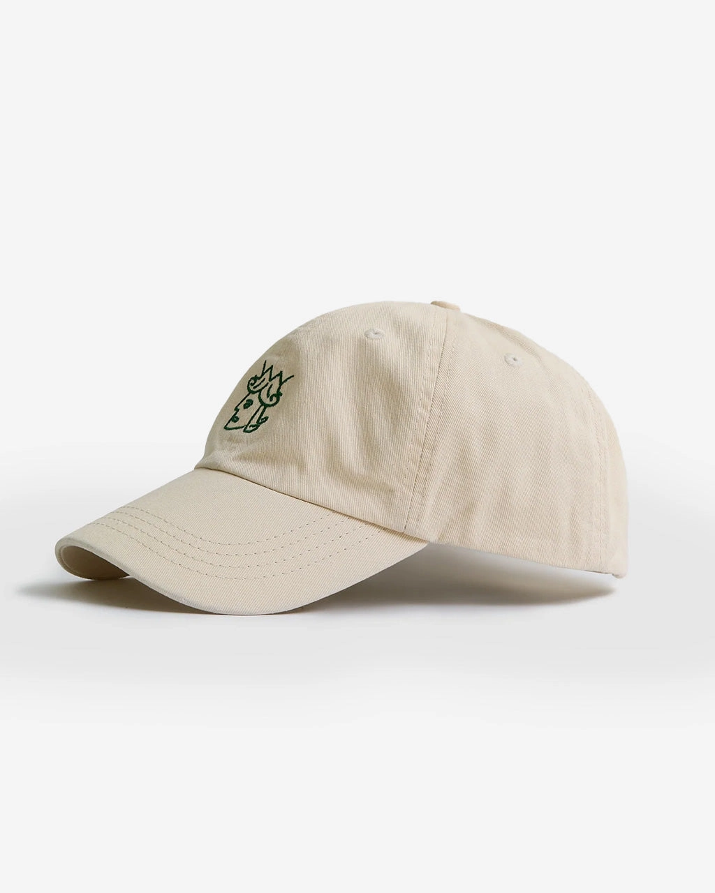 Queenhead Logo Cap Washed Natural