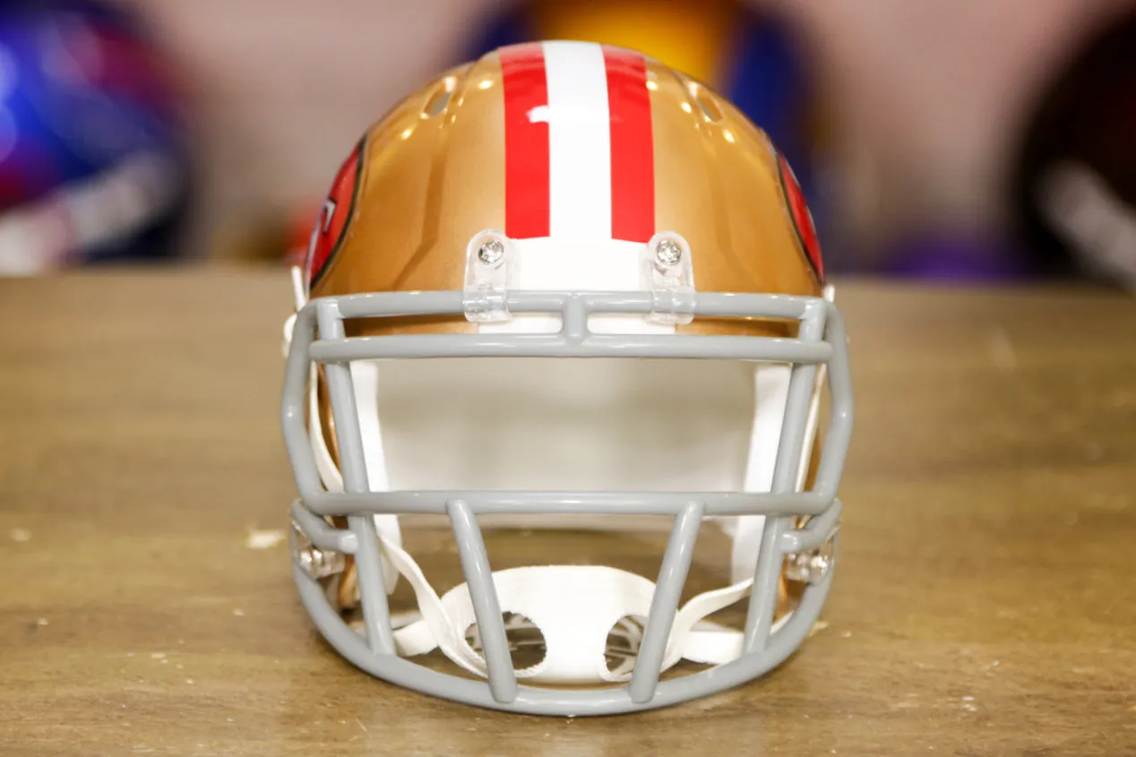 San Francisco 49ers Riddell Speed Mini Helmet - 1964-1995 Throwback