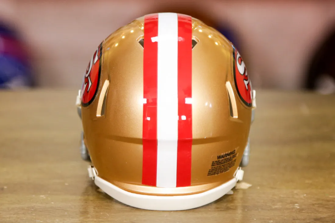 San Francisco 49ers Riddell Speed Mini Helmet - 1964-1995 Throwback